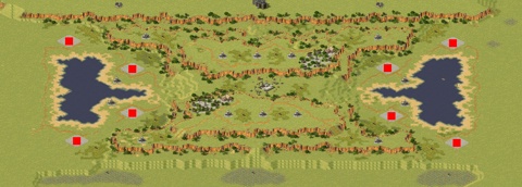 Rendered preview of Canyon Peak 4v4