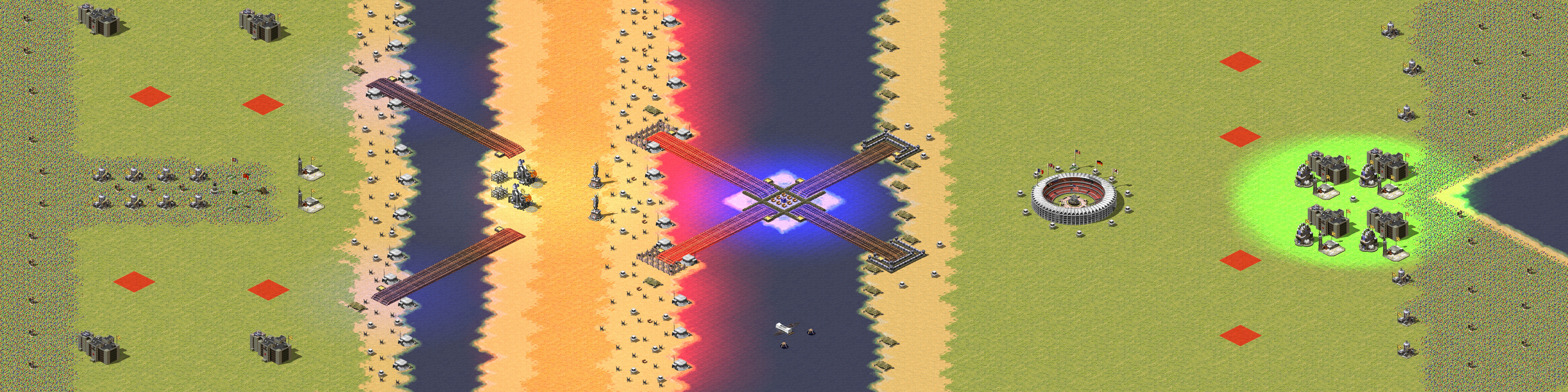 Rendered map: Beach Front Infinity  (By G1force1s)