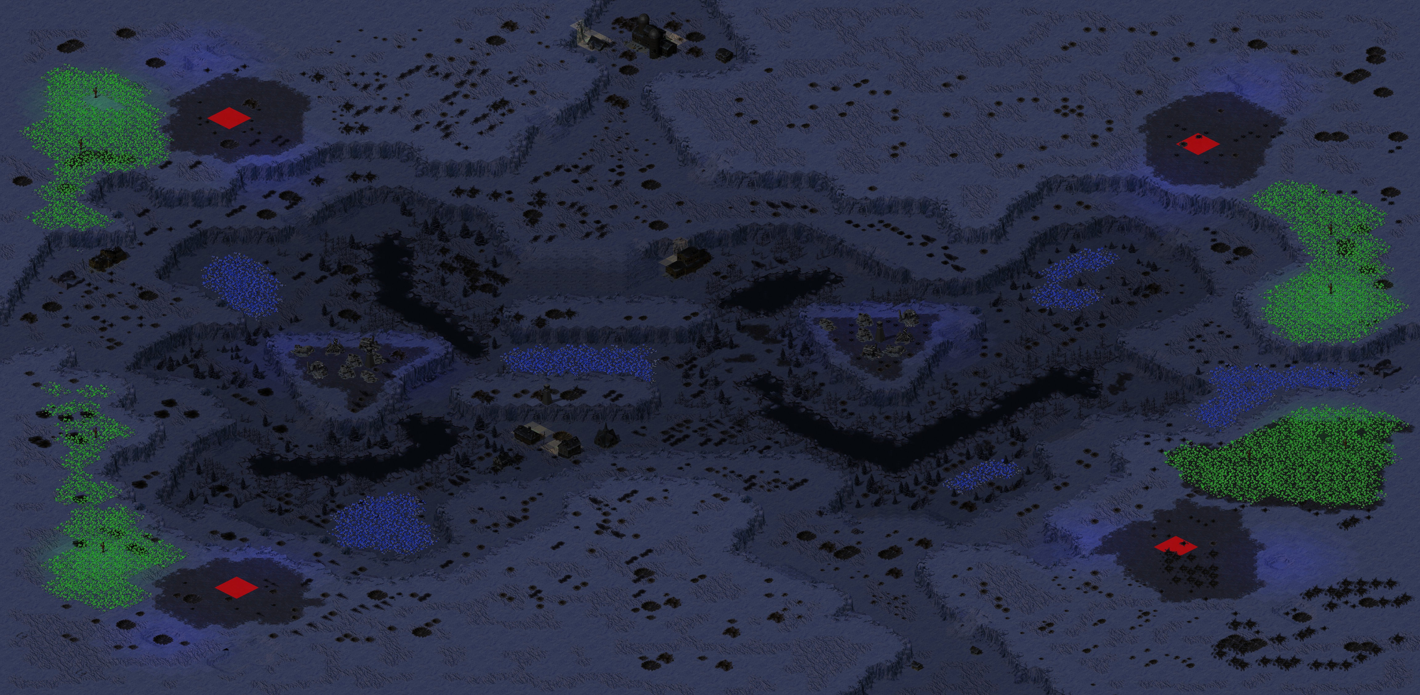 Rendered map: WAR TORN TUNDRA
