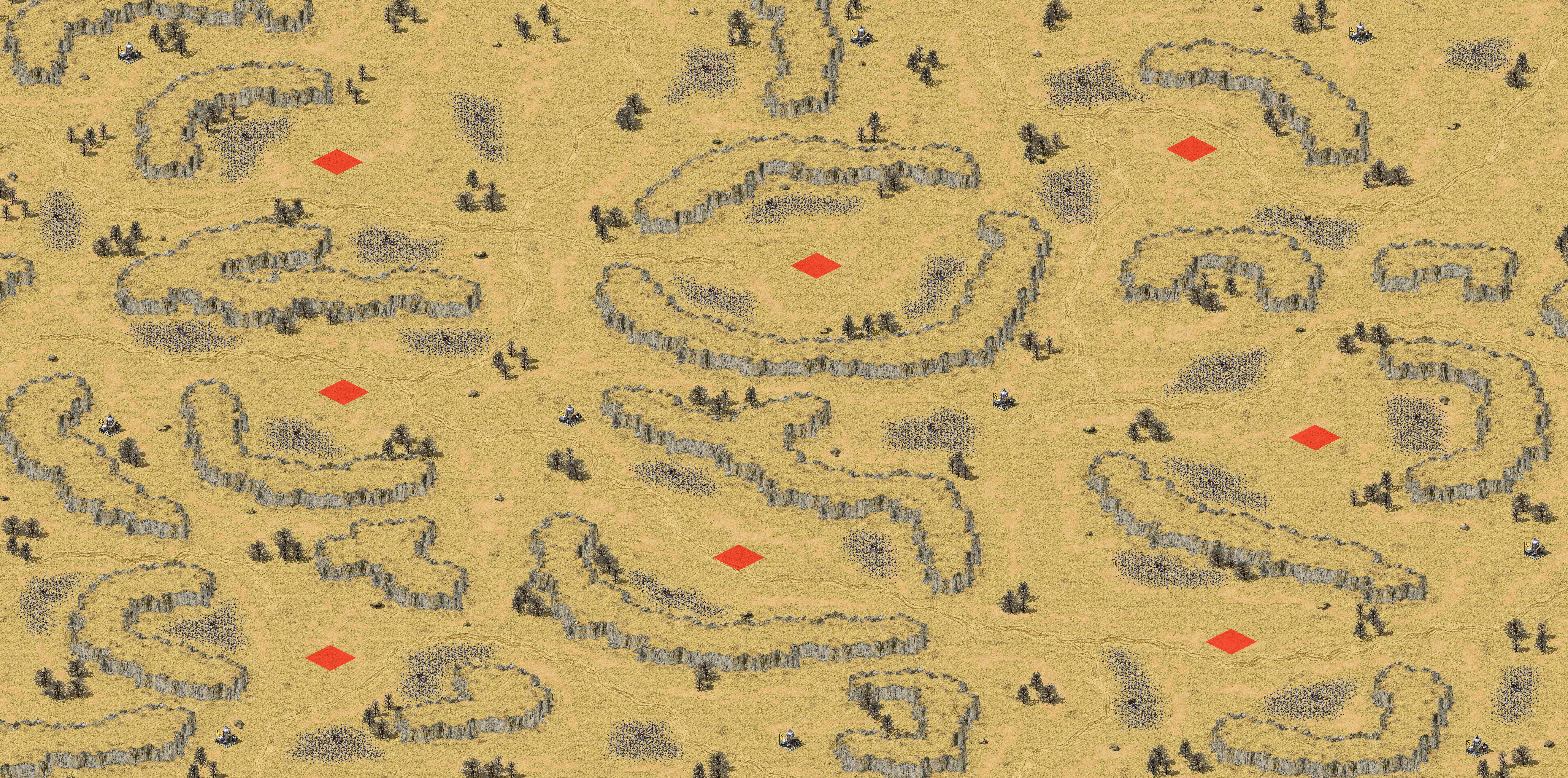 Rendered map: Exhausted Onslaught