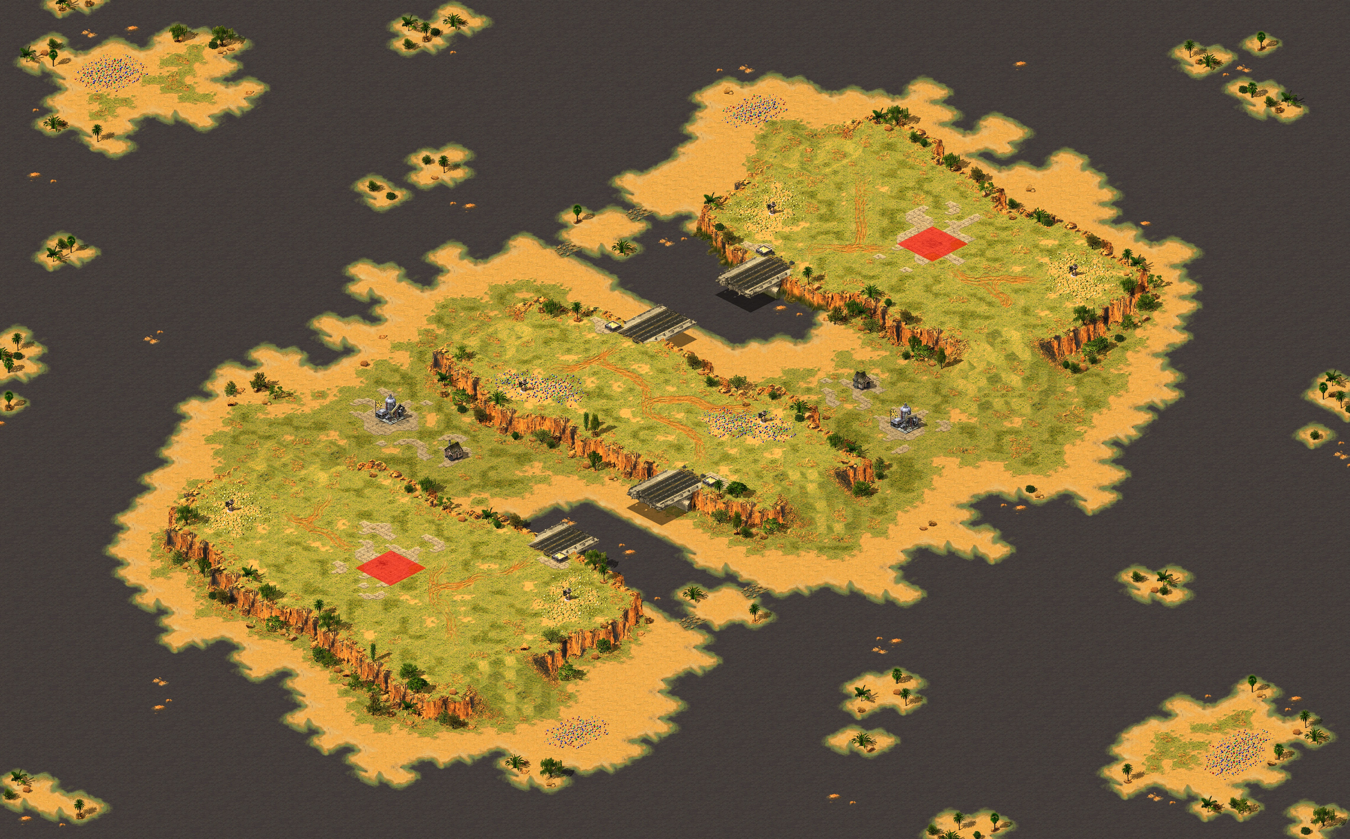 Rendered map: Twin Peaks
