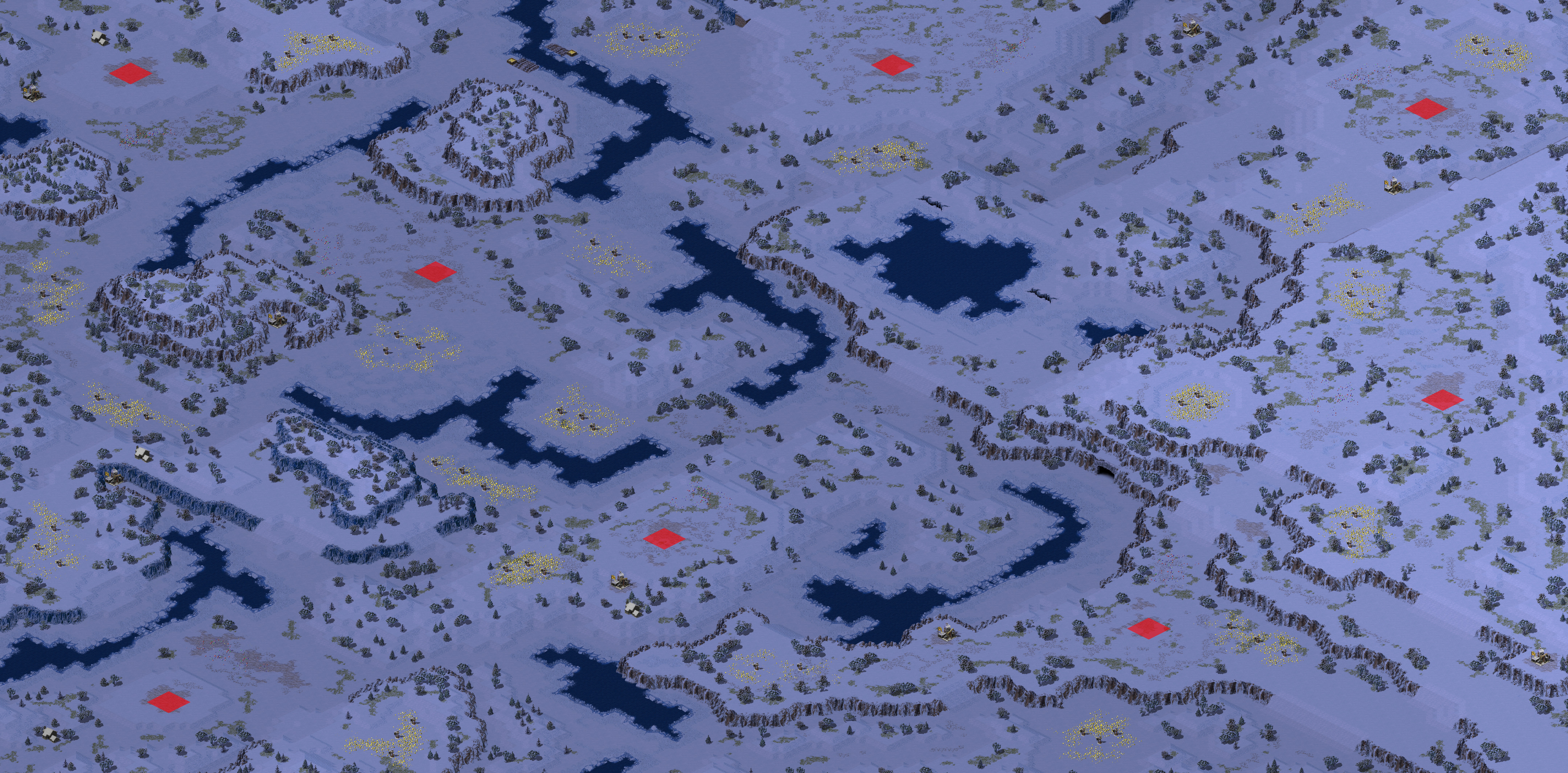 Rendered map: Jungle of Siberia