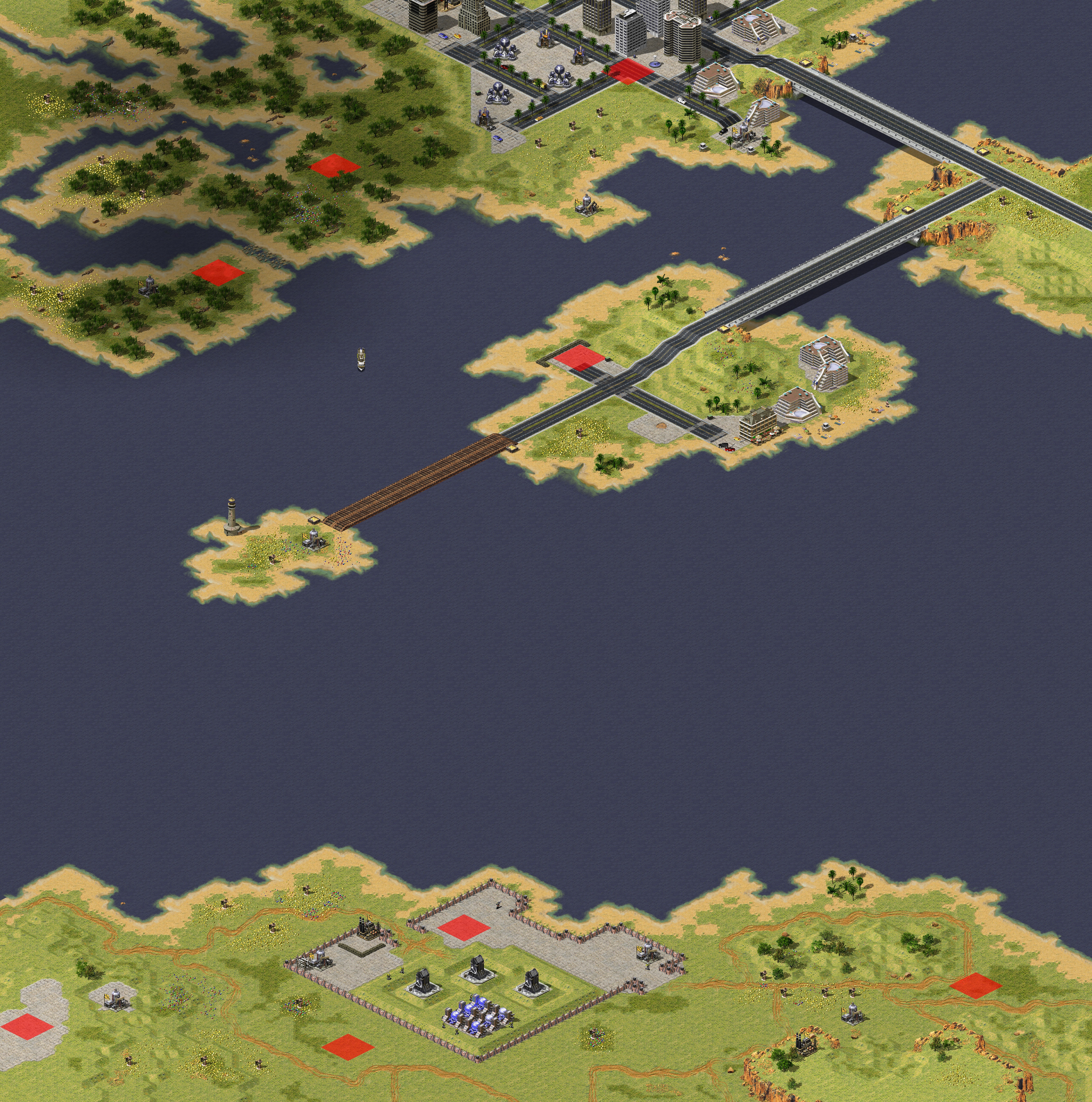 Rendered map: Cuban Missile Crisis 4v4 Nuclear Deterrent