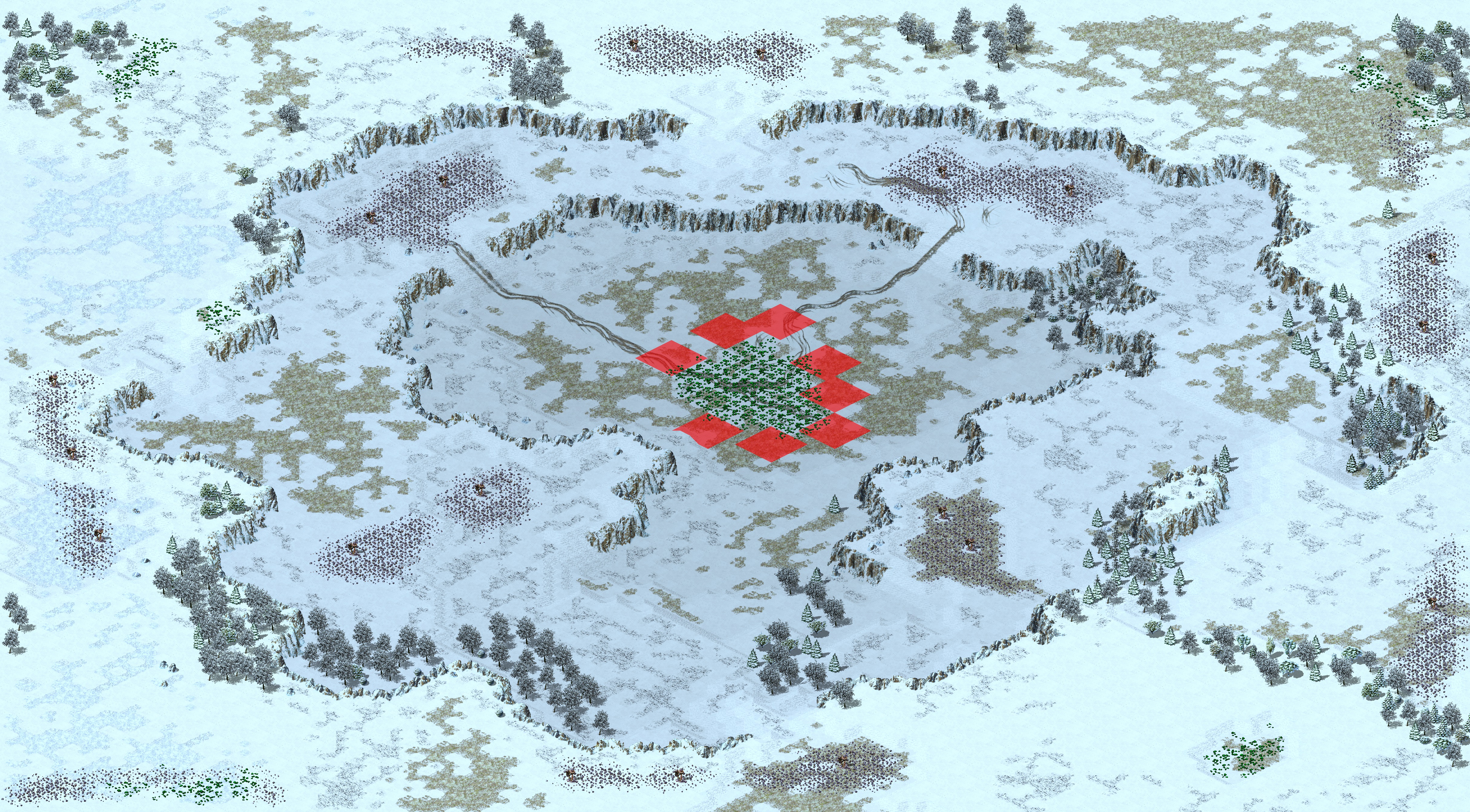 Rendered map: Heck Freezes Over (Land Rush)