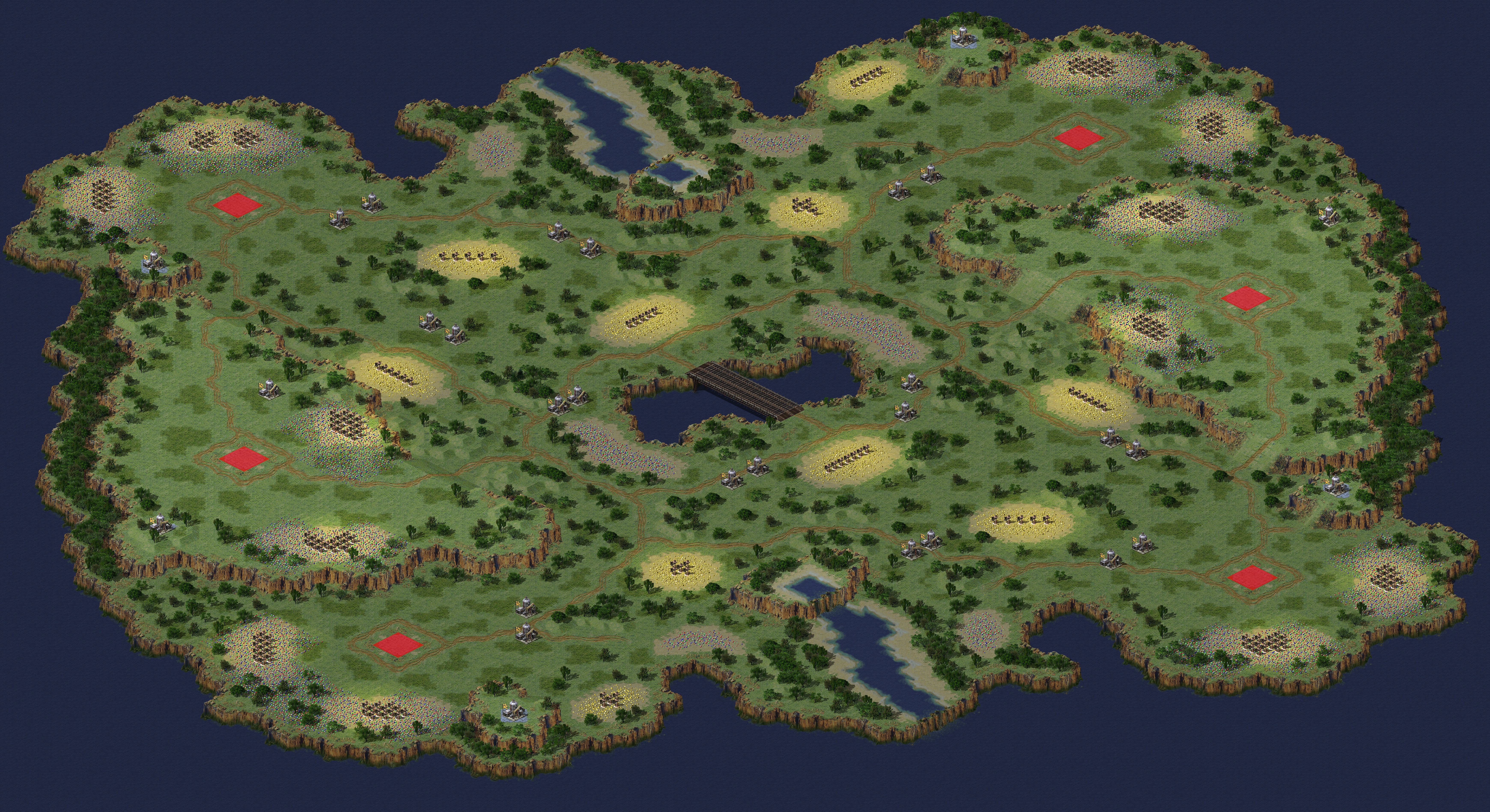 Rendered map: Harry carry new map