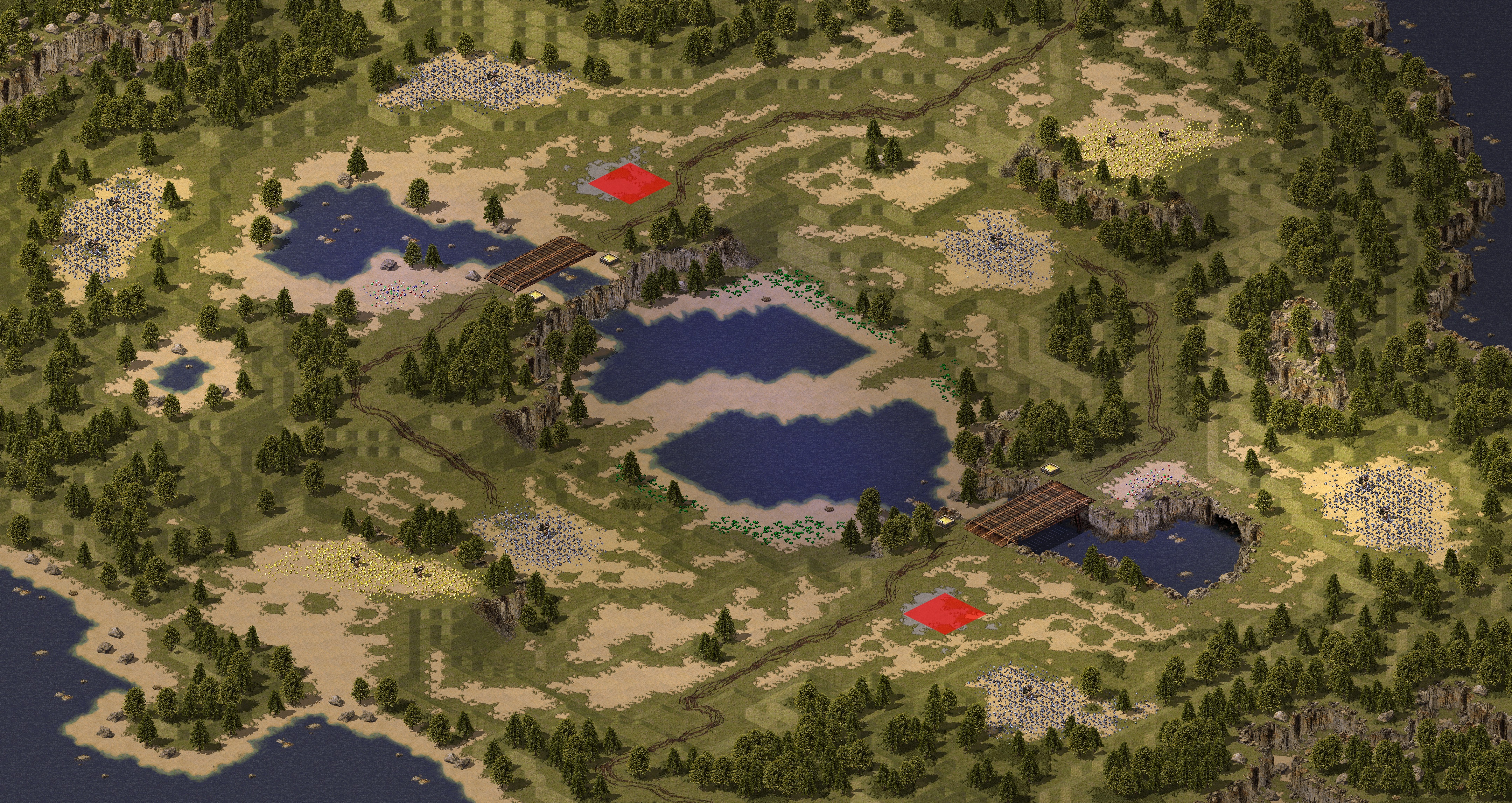 Rendered map: Split Level v1.2