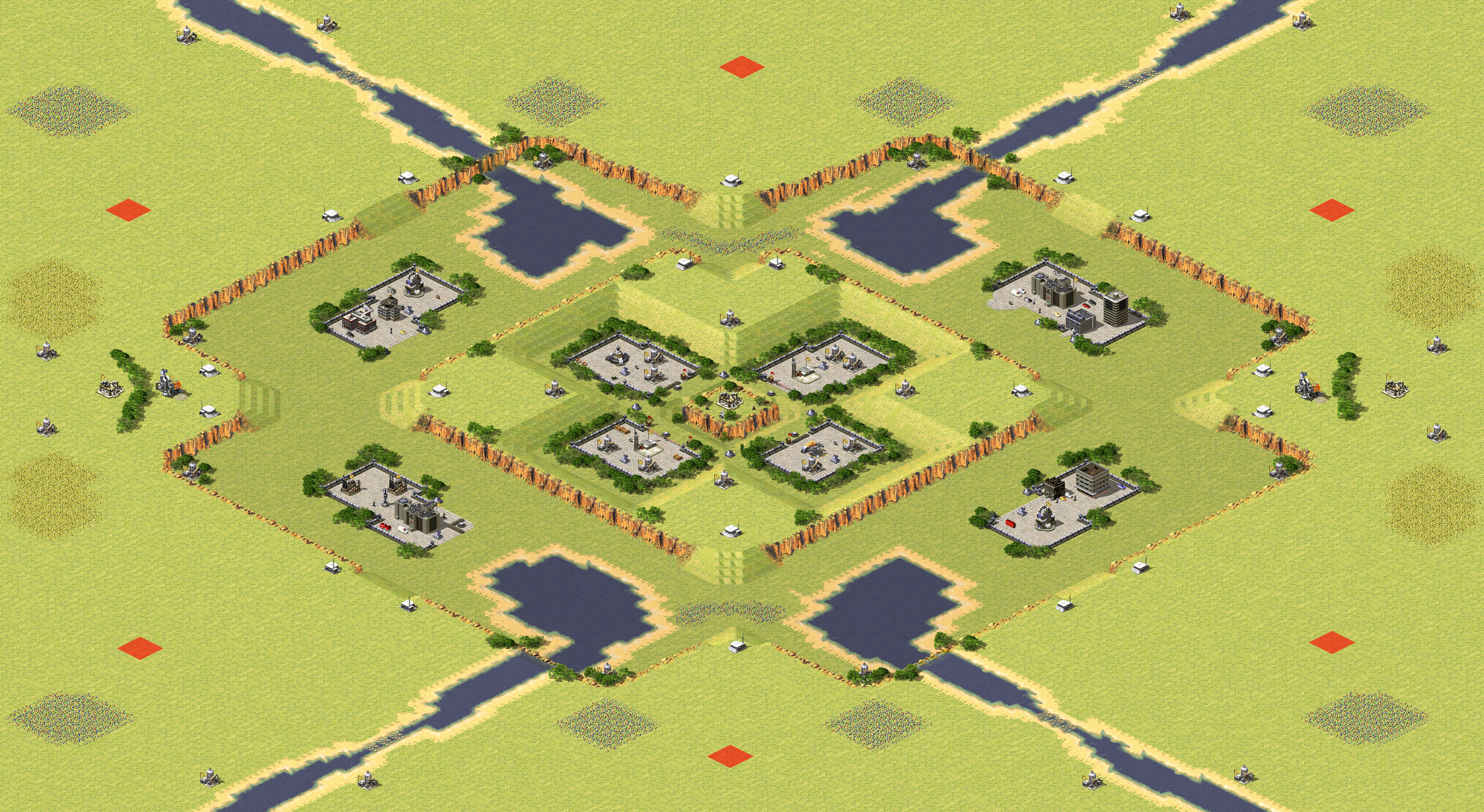 Rendered map: Falls to Nowhere