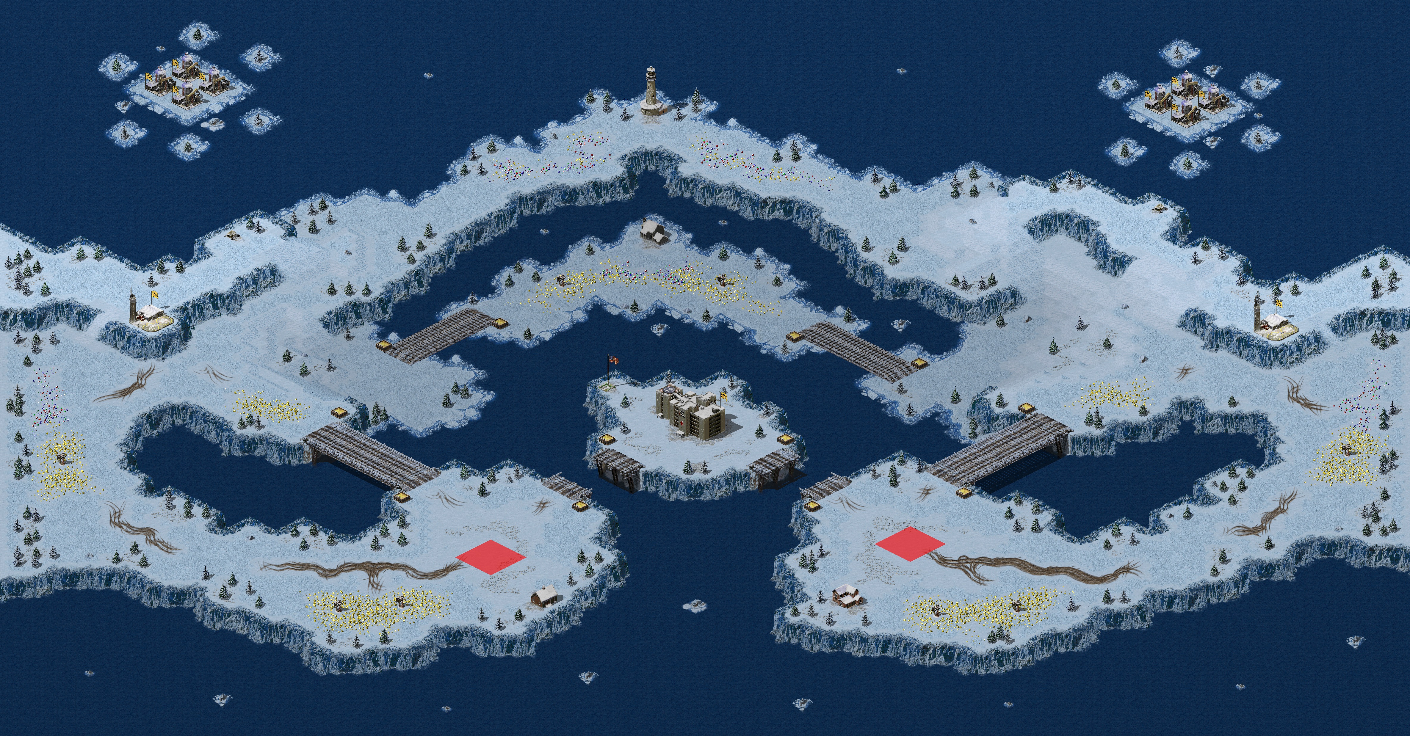 Rendered map: Trevino