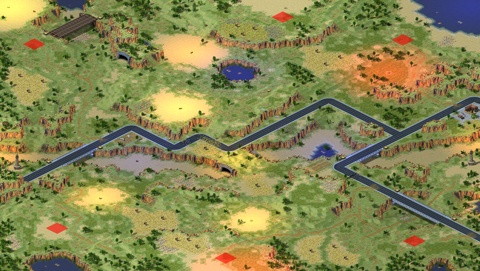 Rendered preview of 荒芜地带(3v3) - 赛事专用
