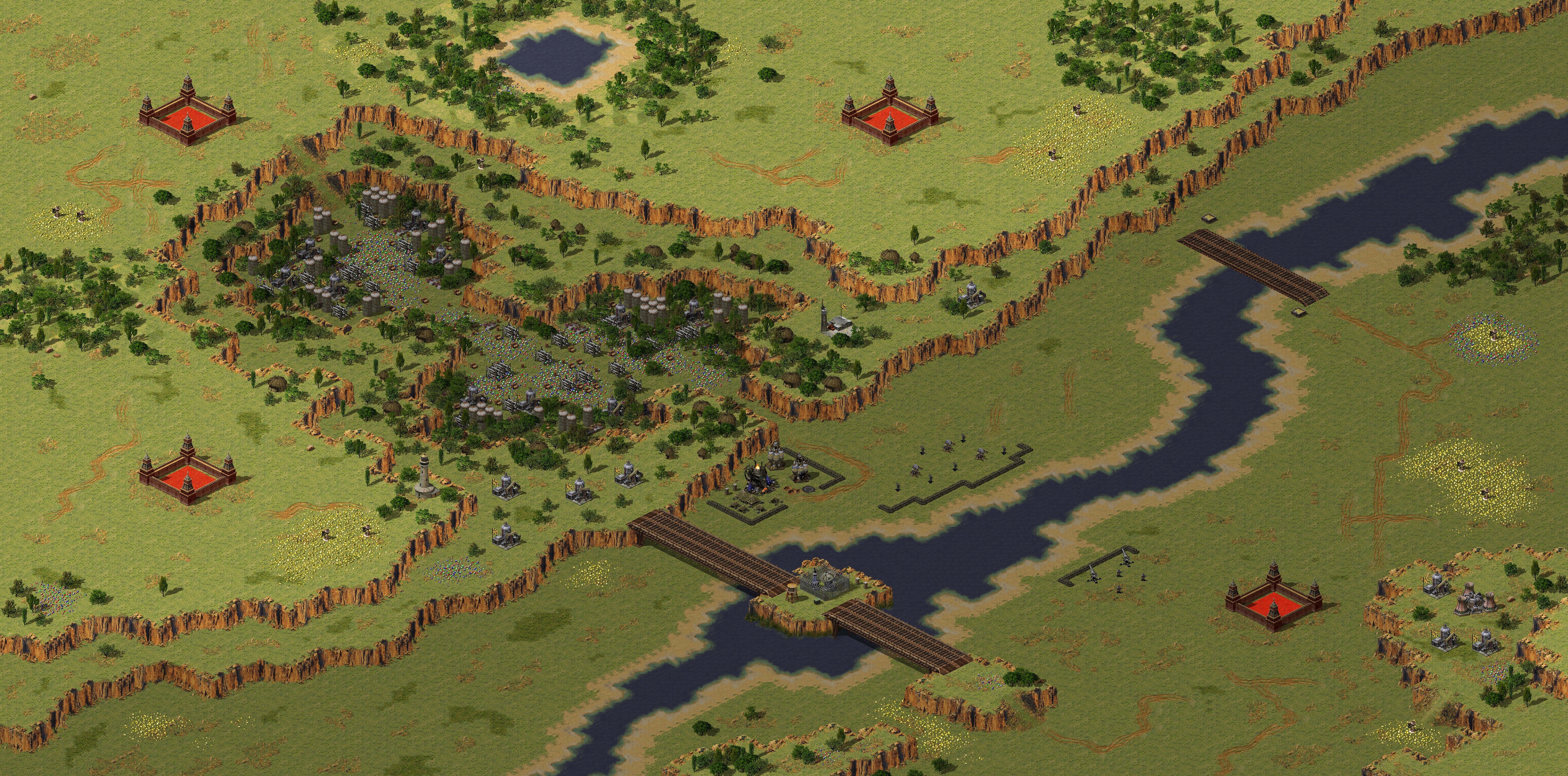 Rendered map: Upper Canyon