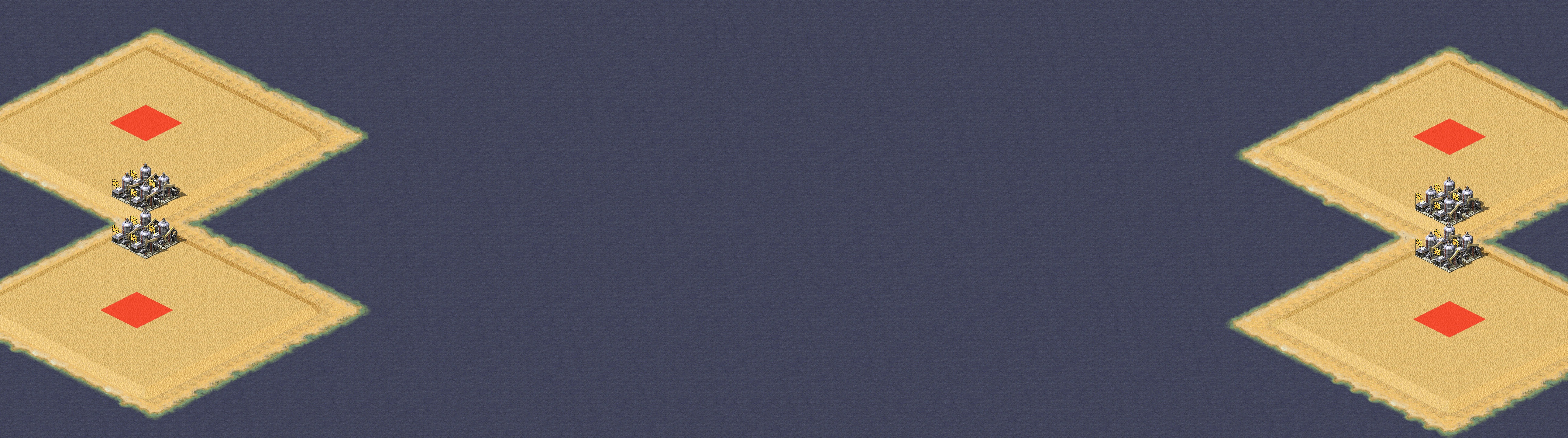 Rendered map: Beach Islands