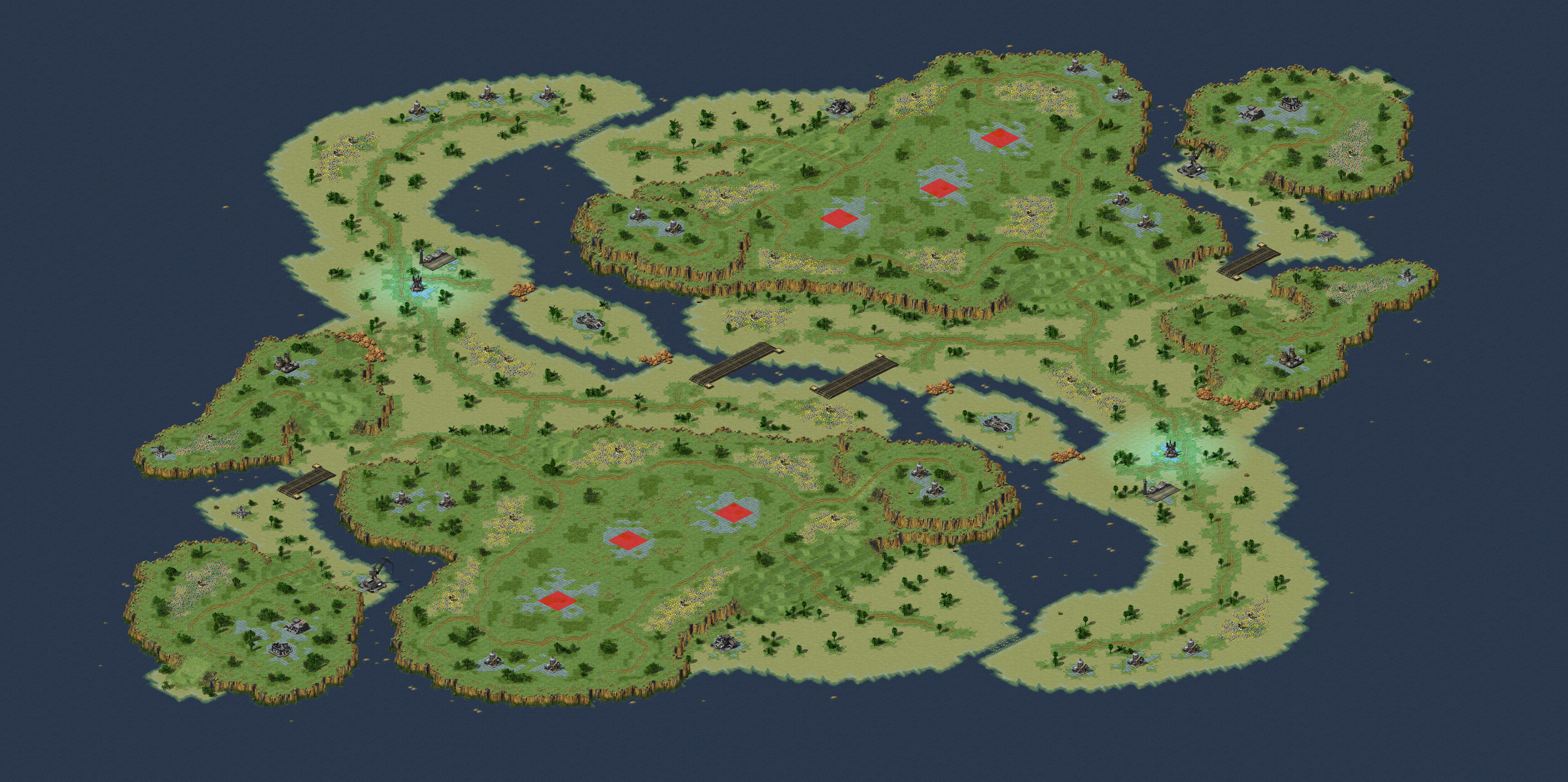 Rendered map: Bifold Retreat