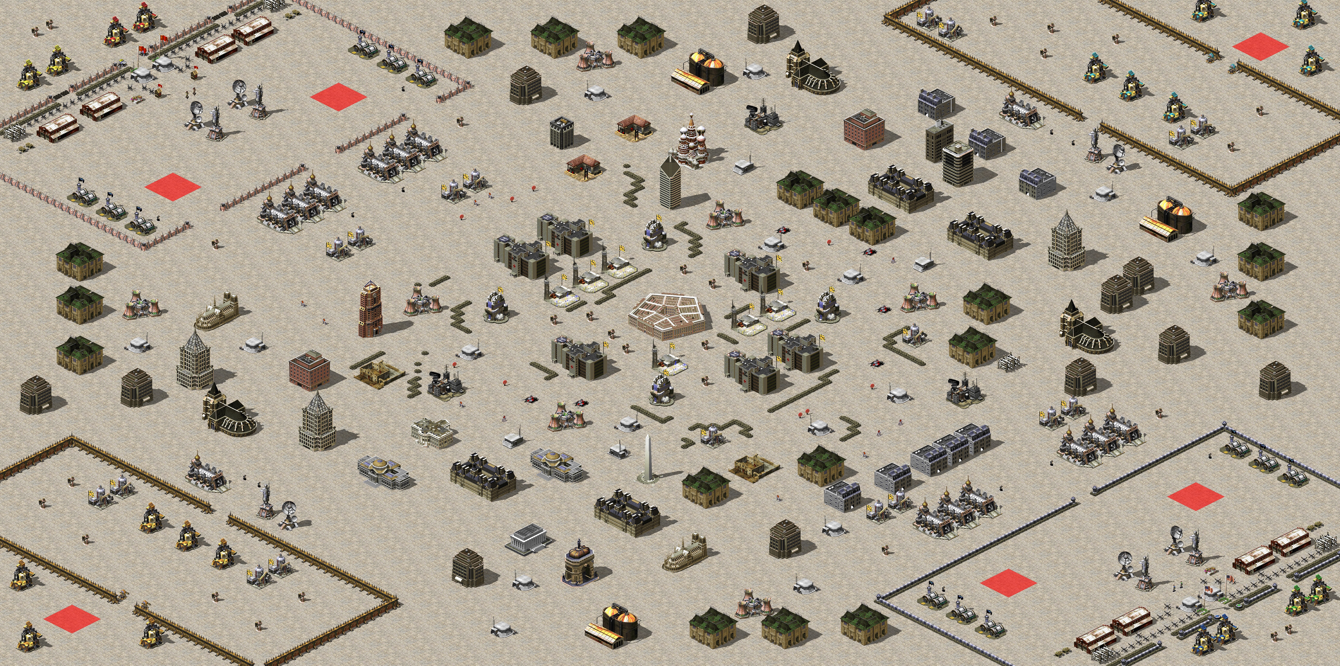 Rendered map: Unlimited Army - Performance Test