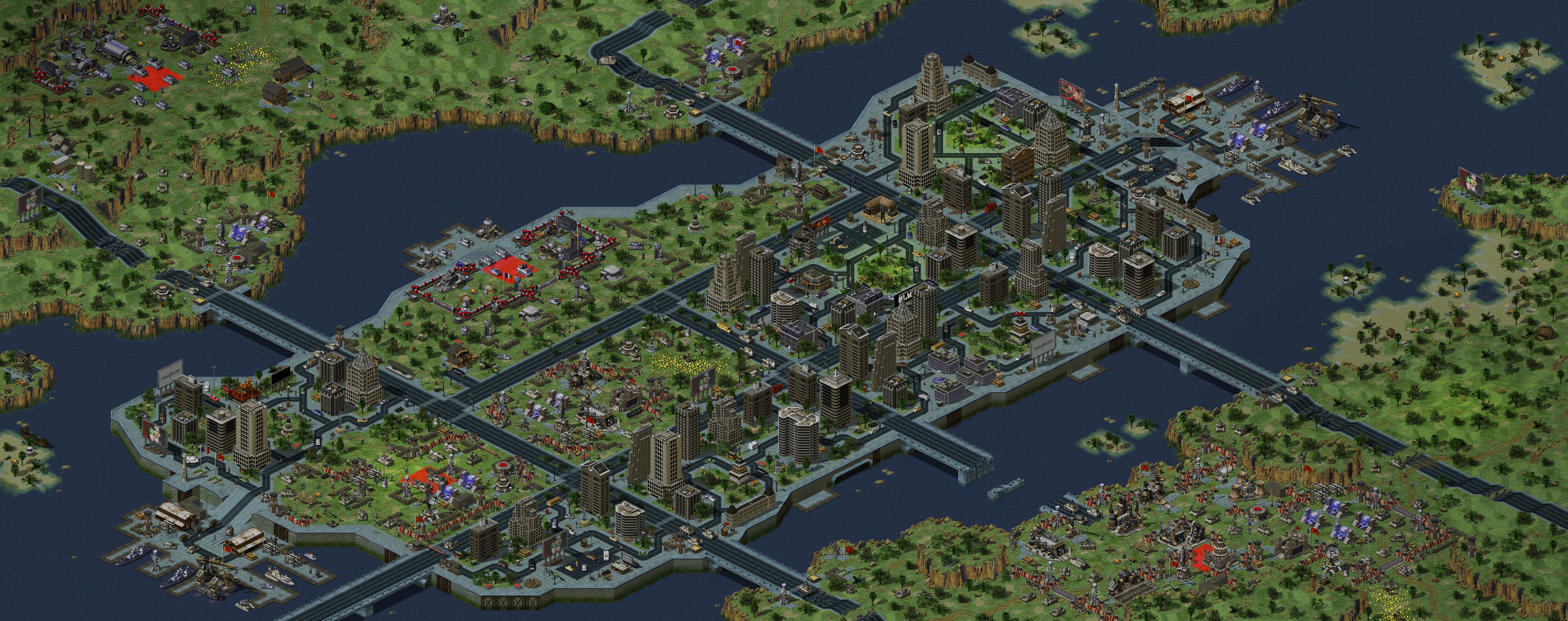Rendered map: Allies: Balance of Power