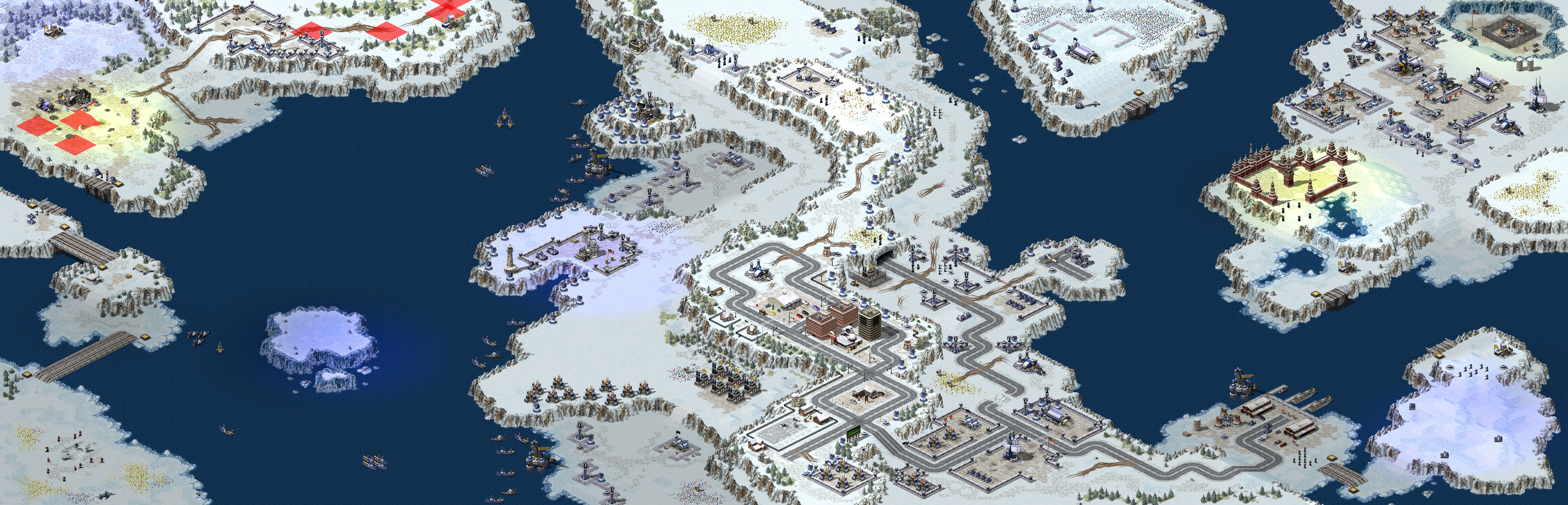 Rendered map: Operation SnowStorm
