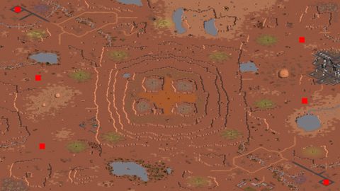 Rendered preview of Glimmering Bluffs