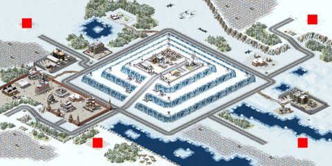 Rendered preview of Ice Mountain Base