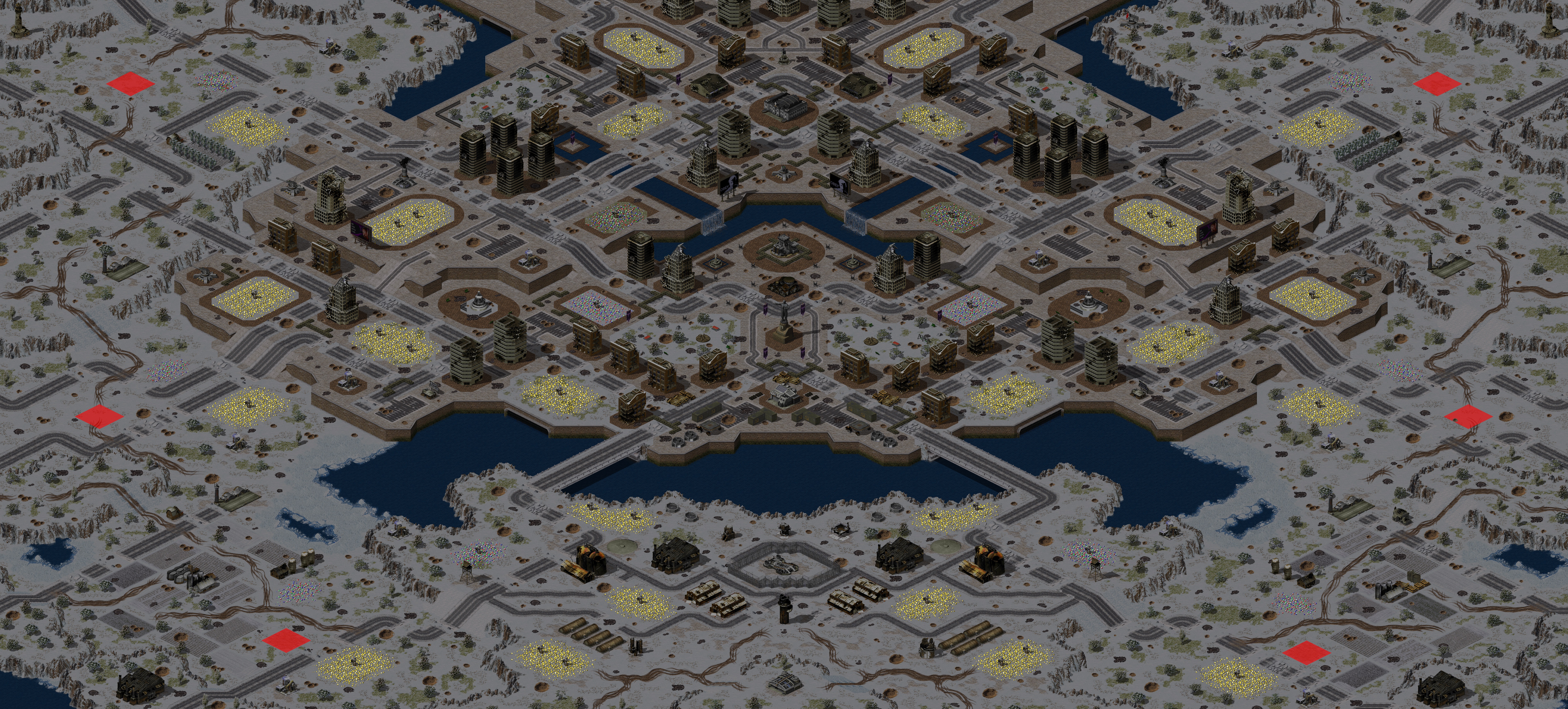 Rendered map: Winter Desolation