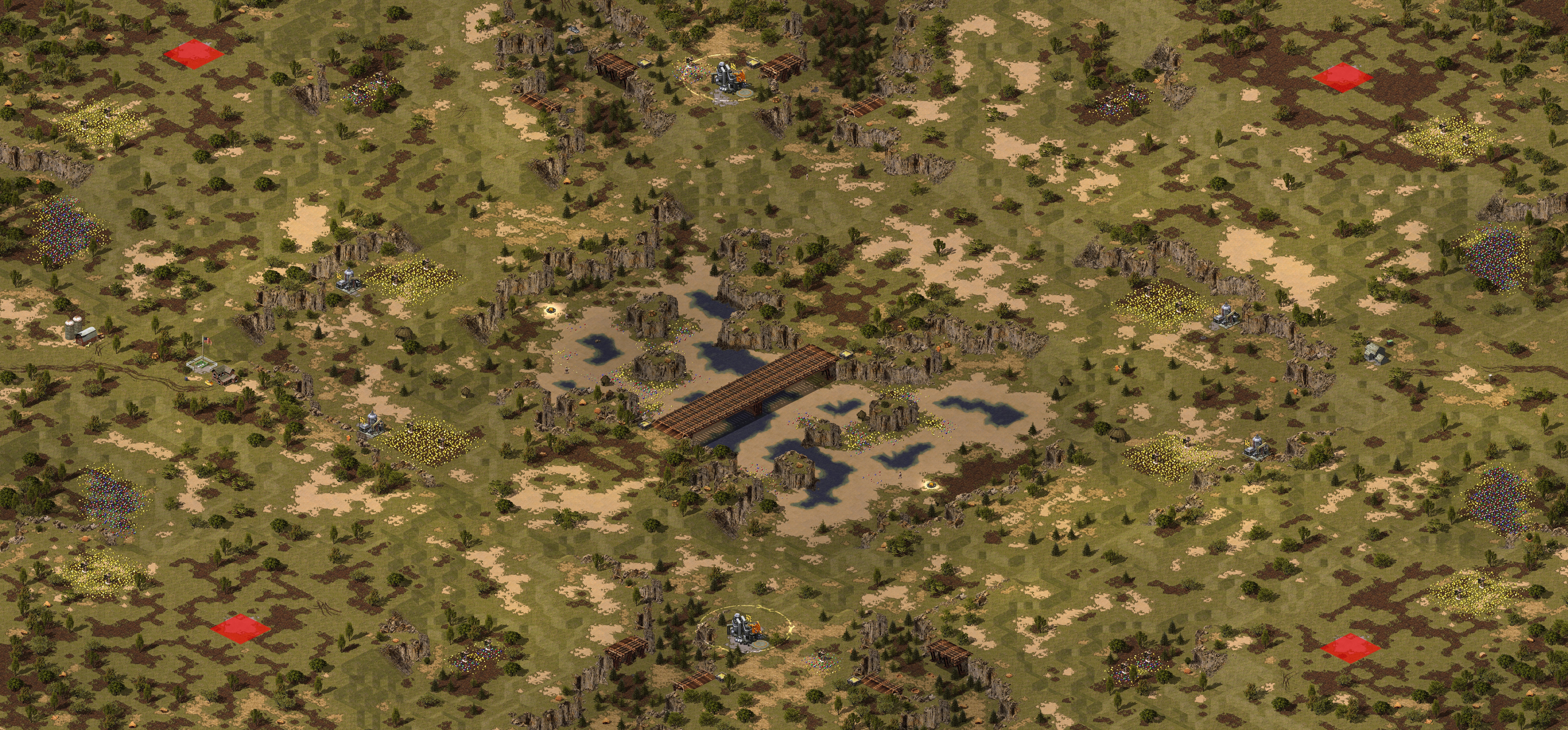 Rendered map: Lowlands (2-4)