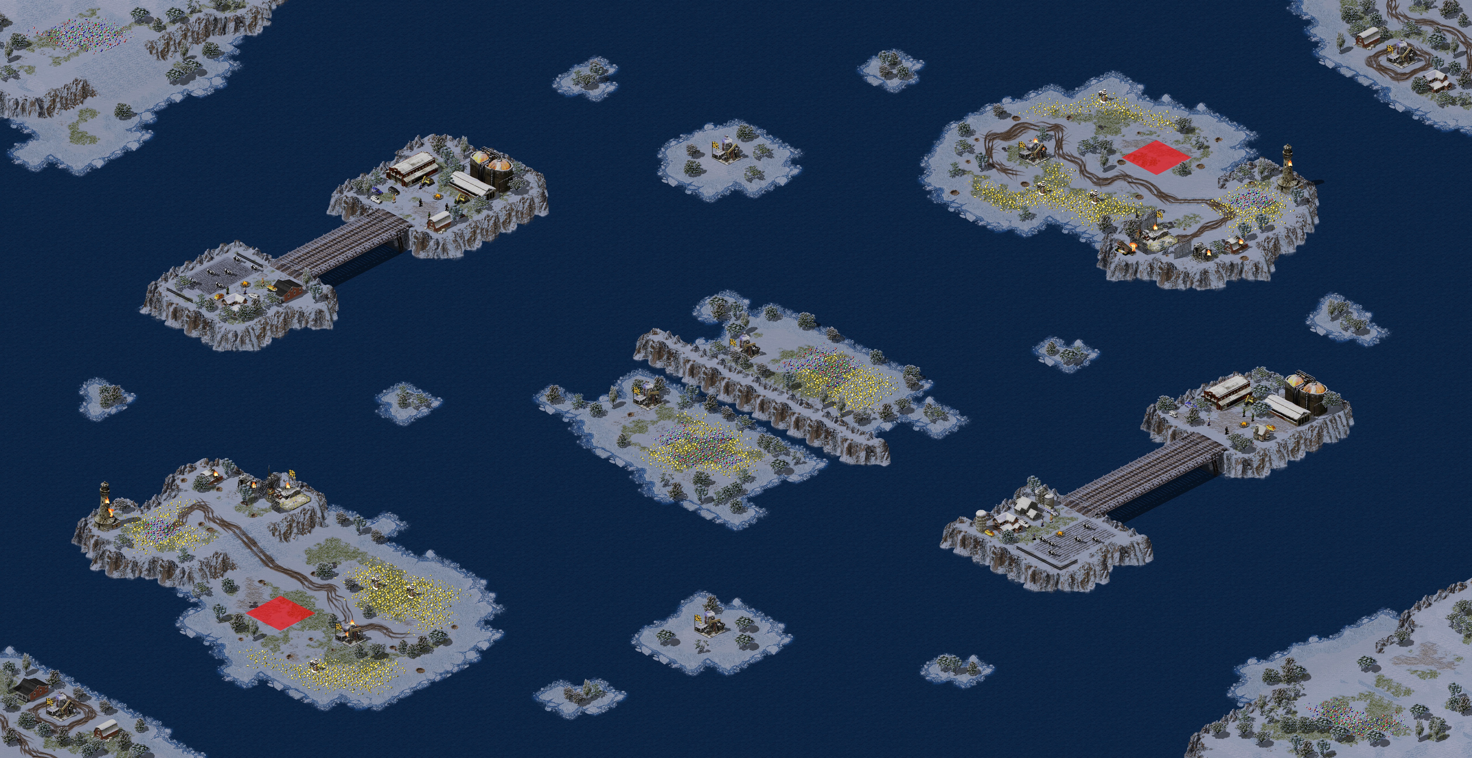 Rendered map: Shattered Dream Island