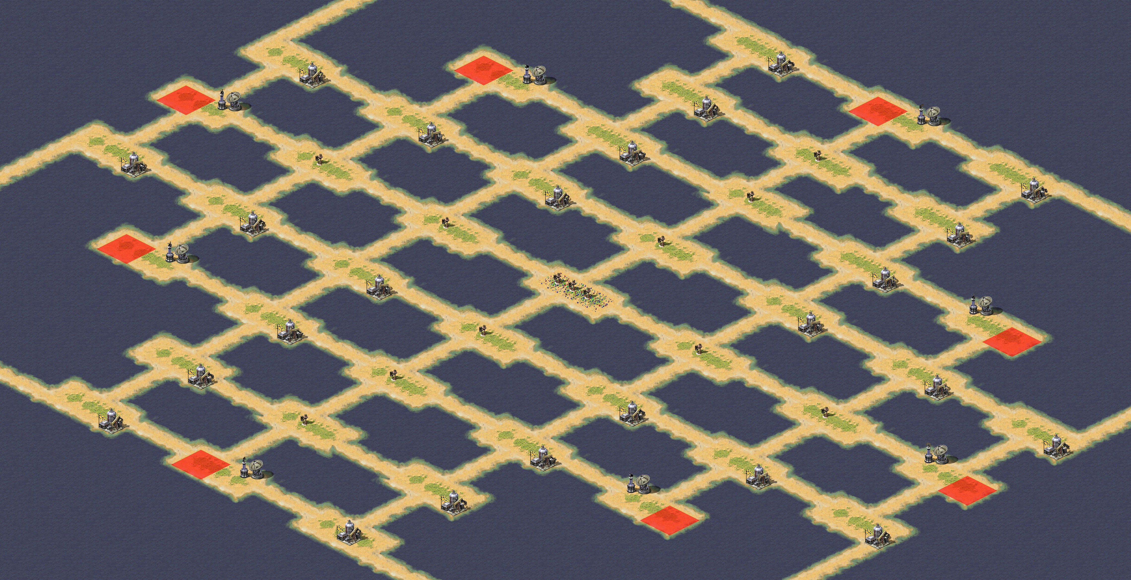 Rendered map: Many Patches