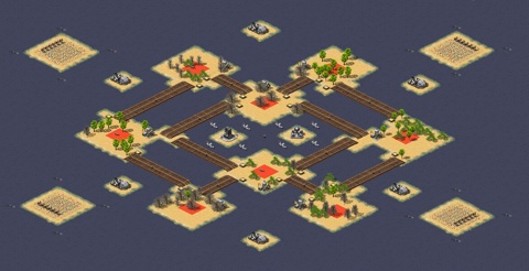 Rendered preview of One Island Building Puzzle