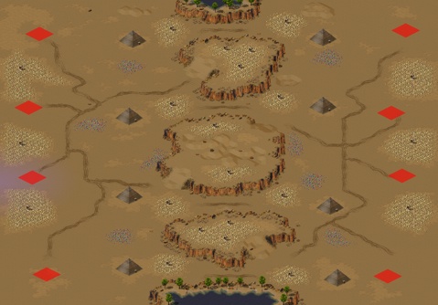 Rendered preview of 埃及之旅 4V4 - 赛事专用