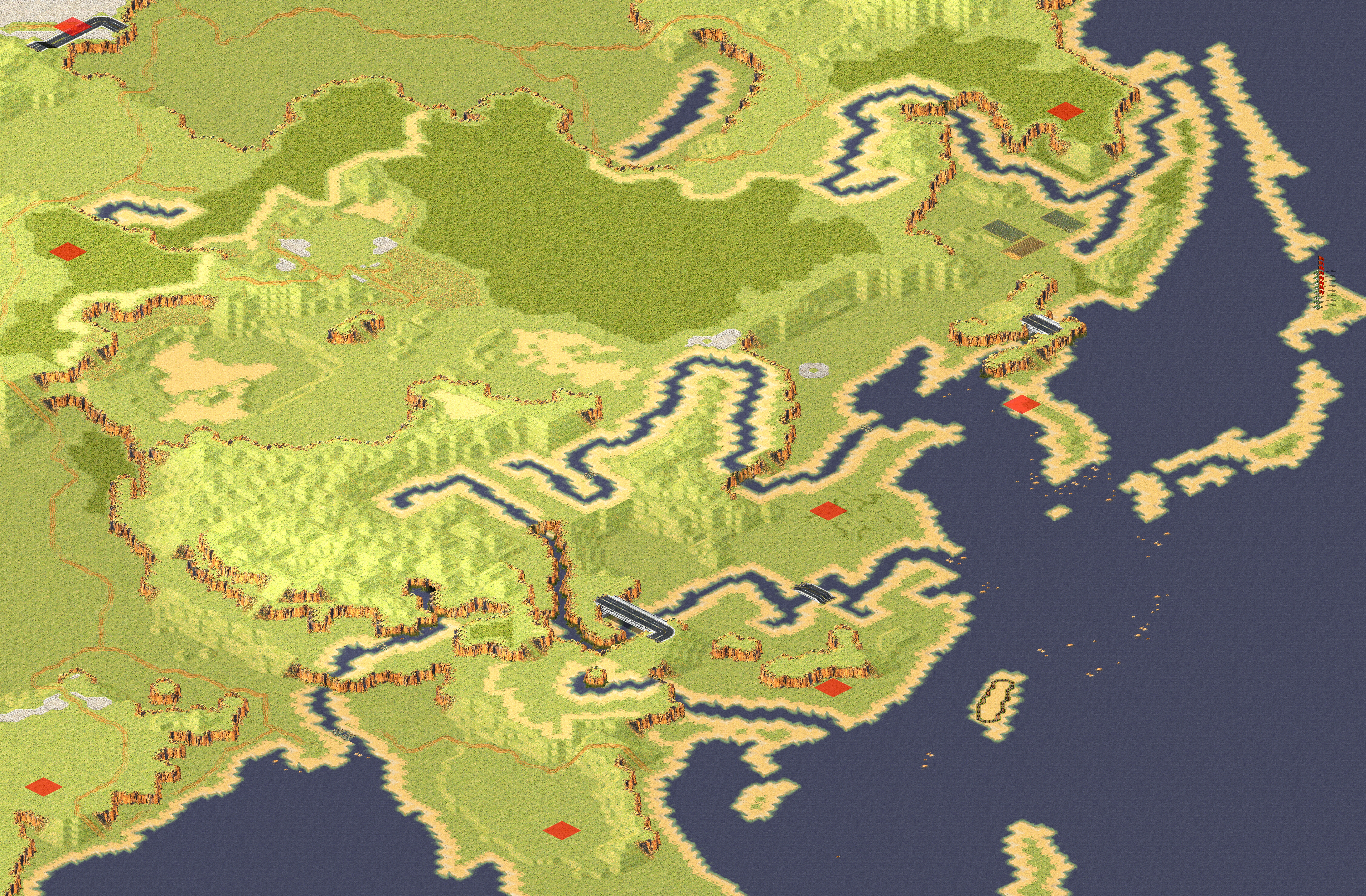 Rendered map: CNT Apocalypse Battle - Beautiful Homeland (1)