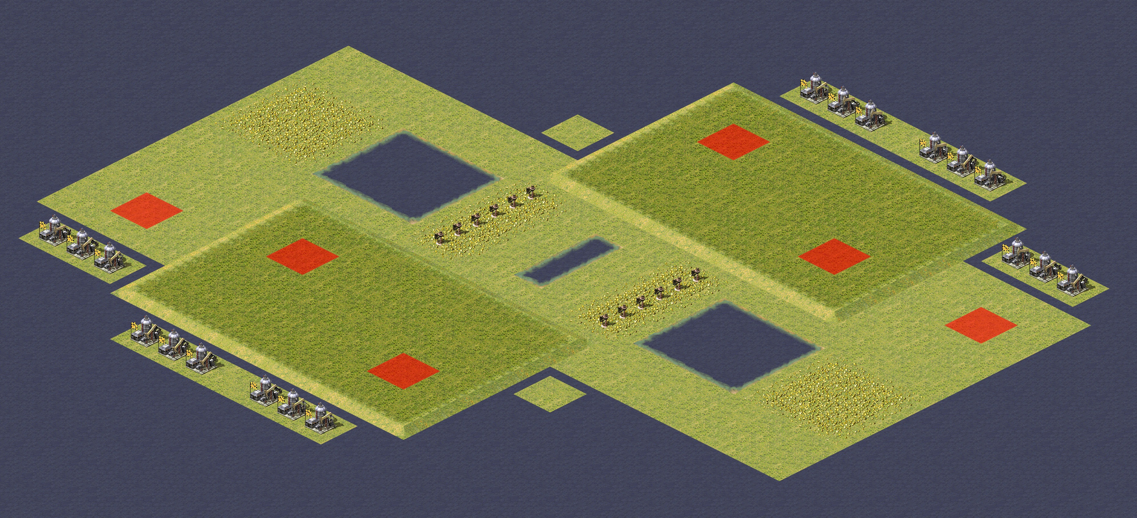 Rendered map: Easy Patch 3v3