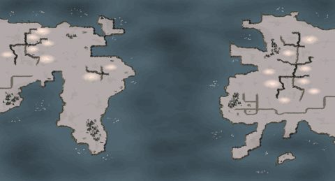 Rendered preview of Bearing Straits