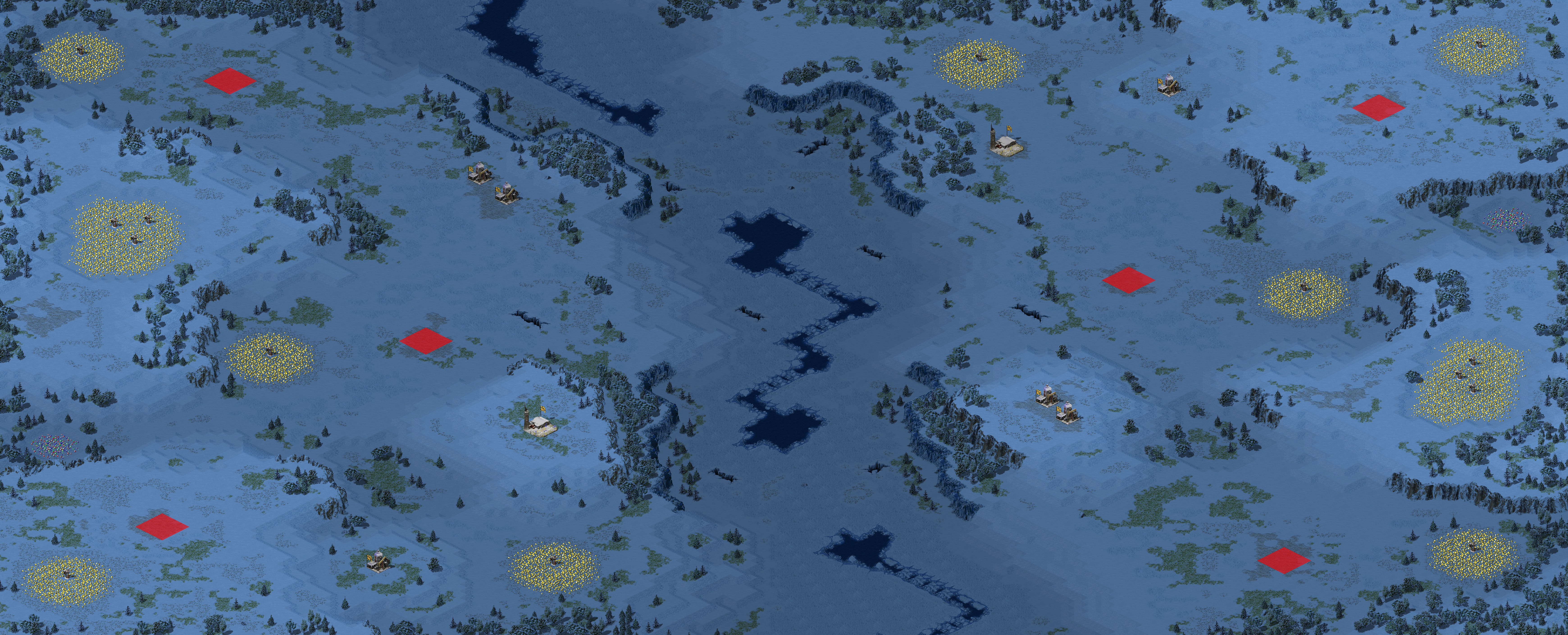 Rendered map: Living Death Girls