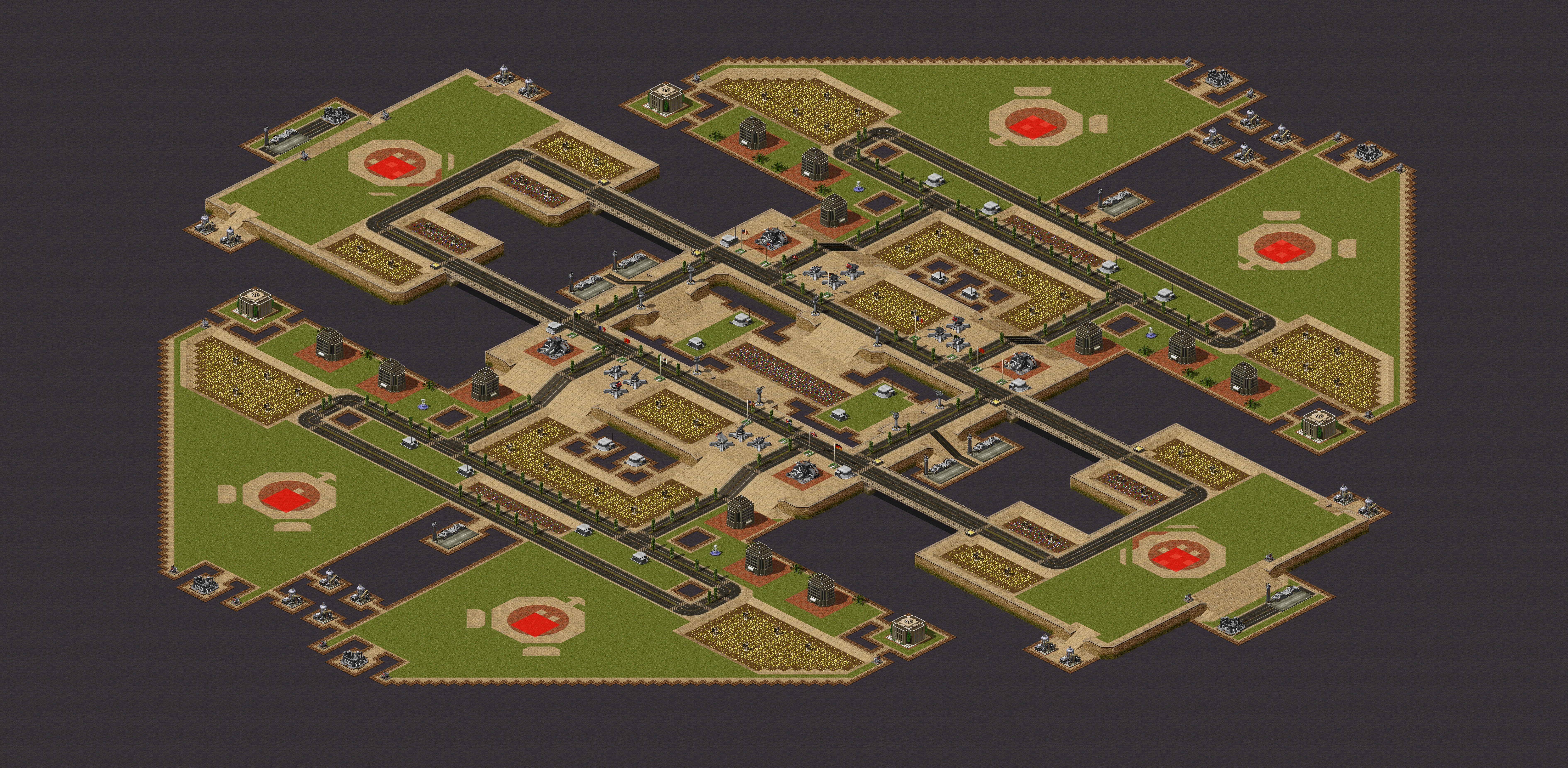 Rendered map: Mechanical Island