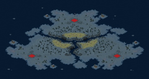 Rendered preview of Frigid Triangle NightOps