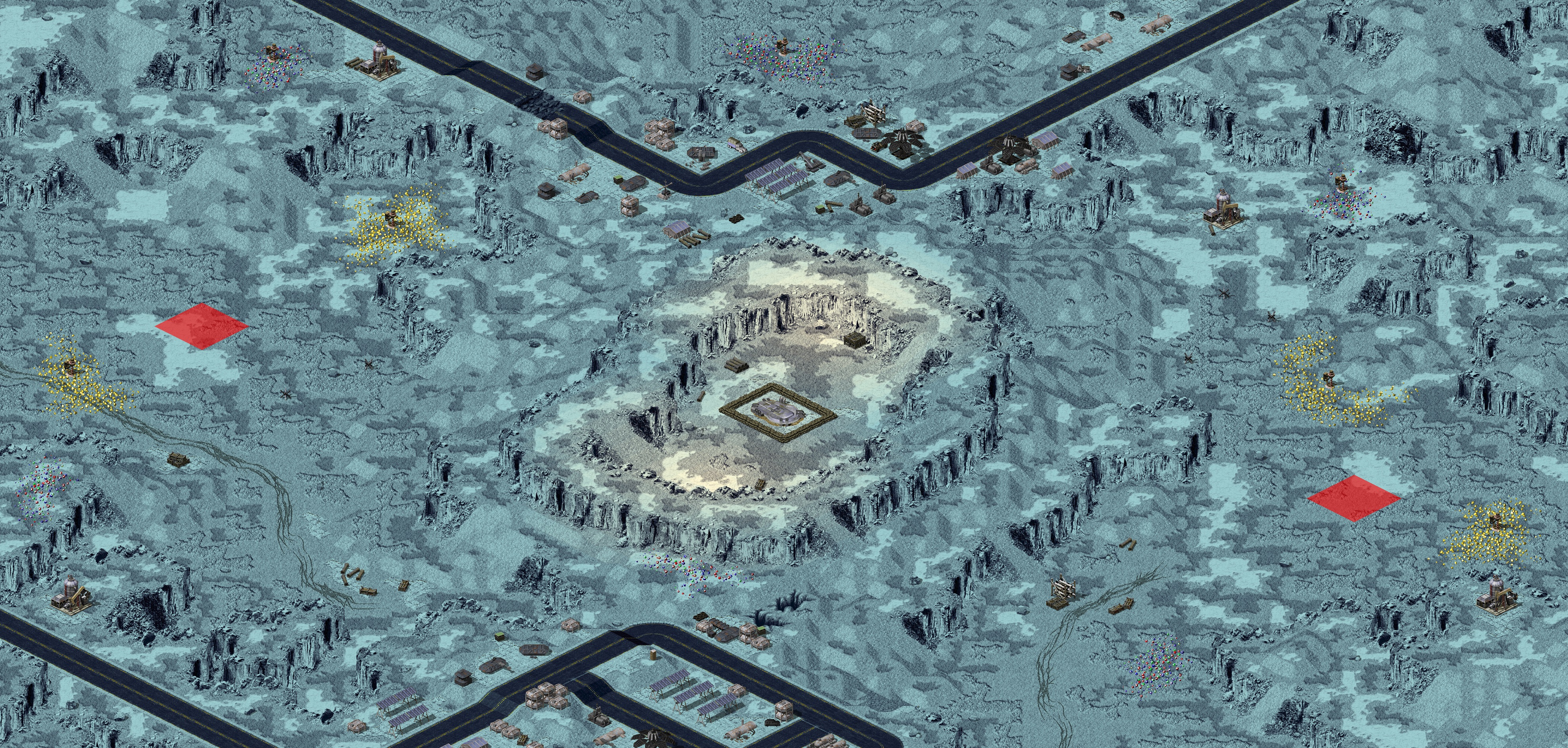 Rendered map: Asteroid Cliffs