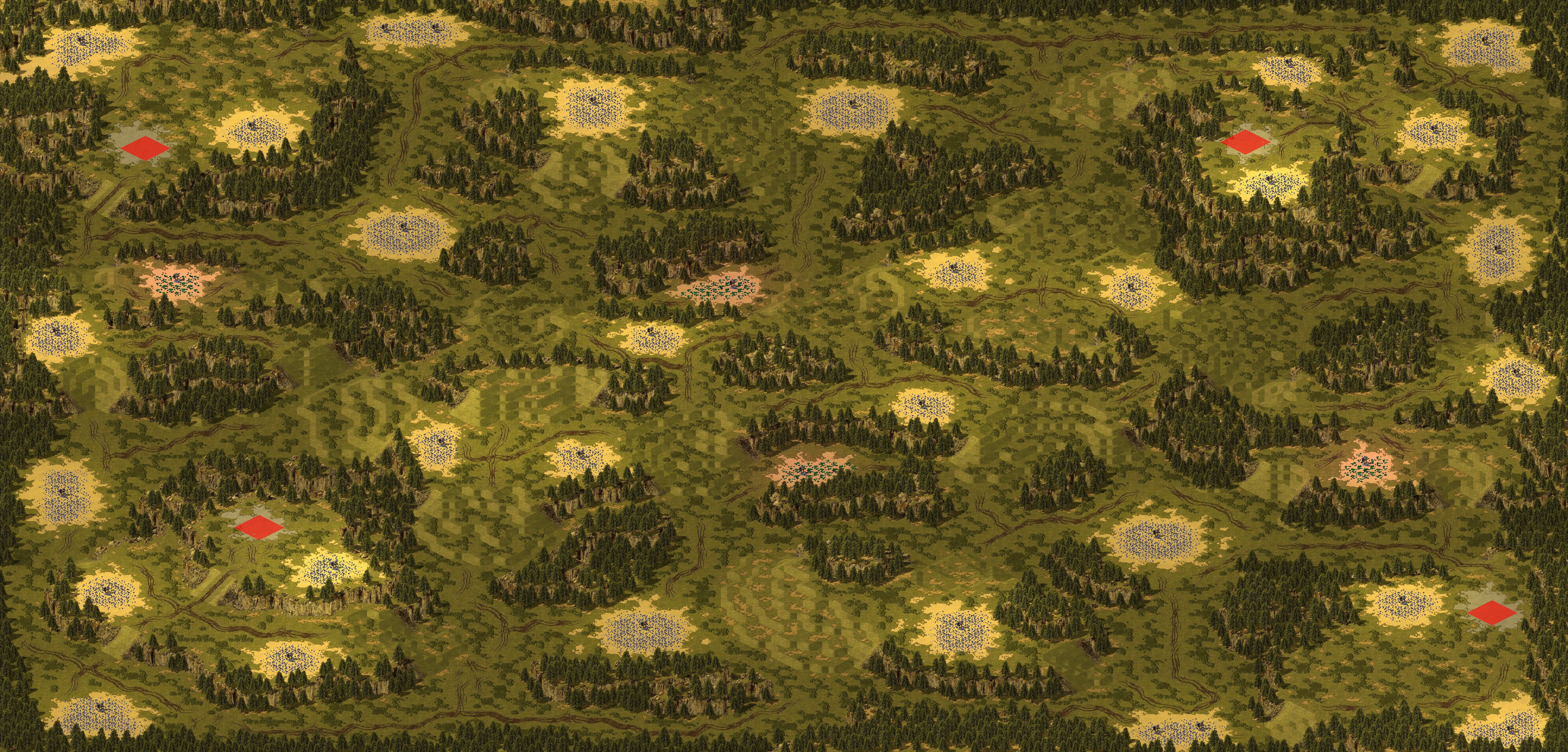 Rendered map: Alaskan Outback