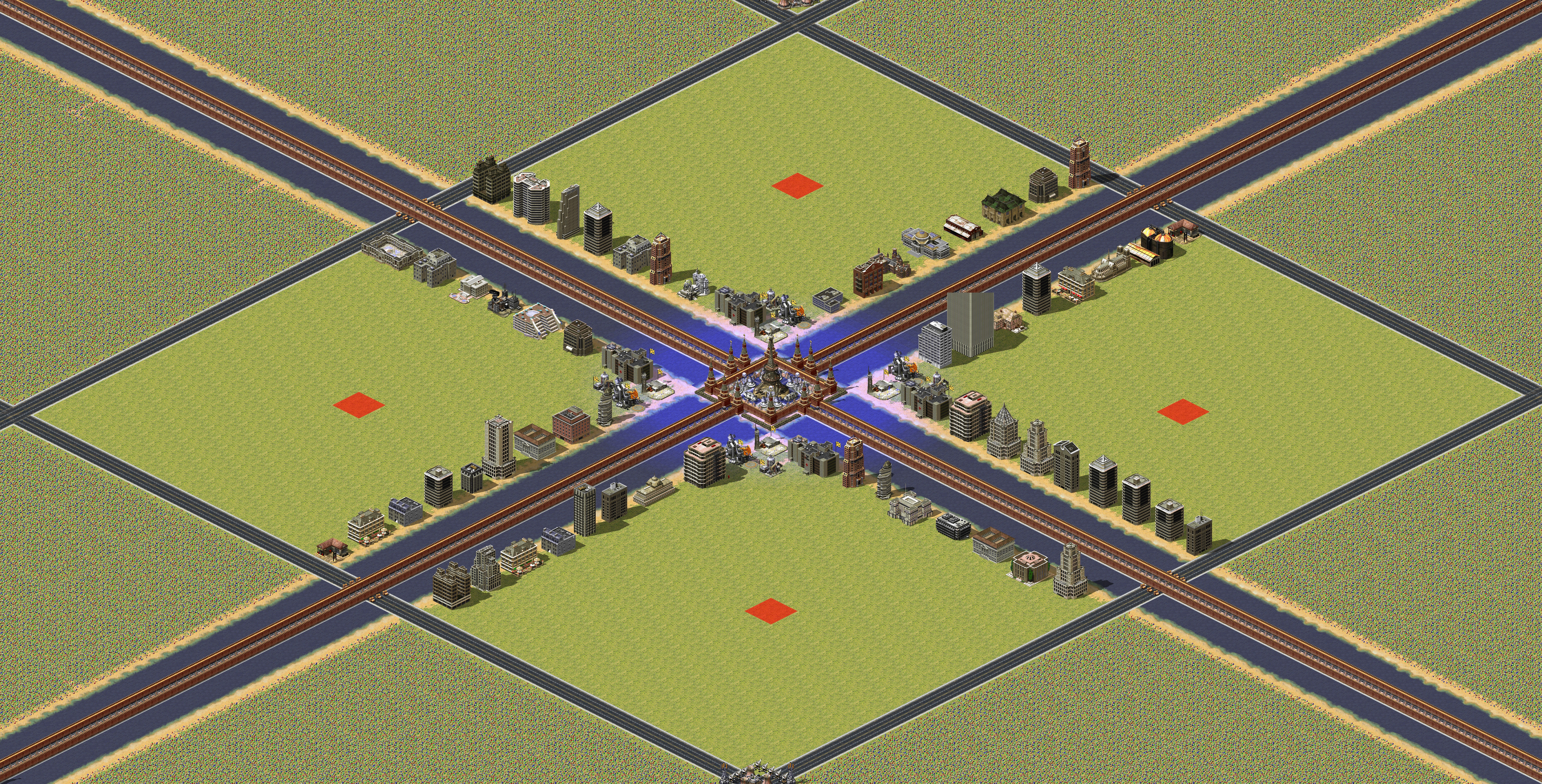 Rendered map: Fatal 4-Way