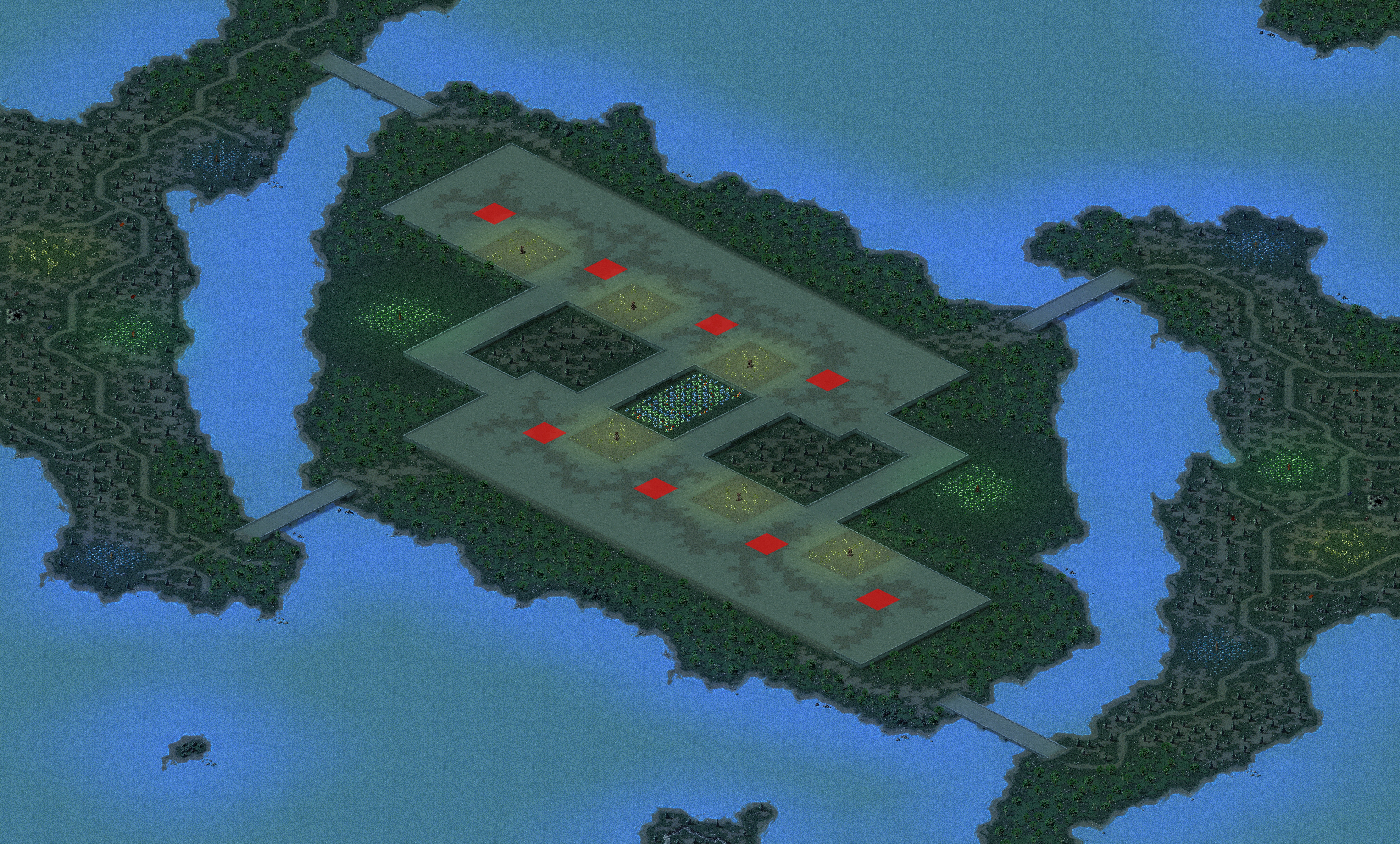 Rendered map: Razor Land