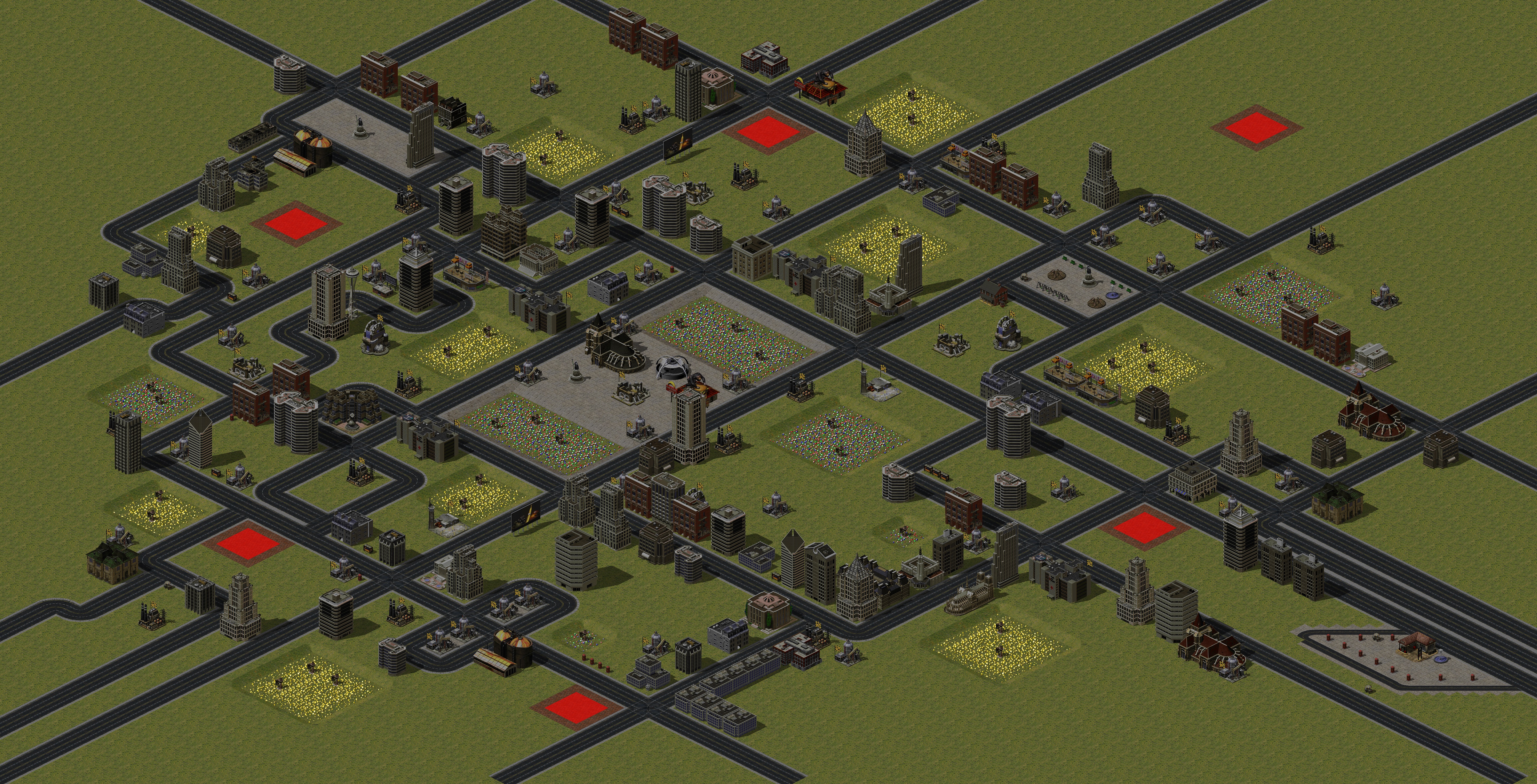 Rendered map: City Mayhem