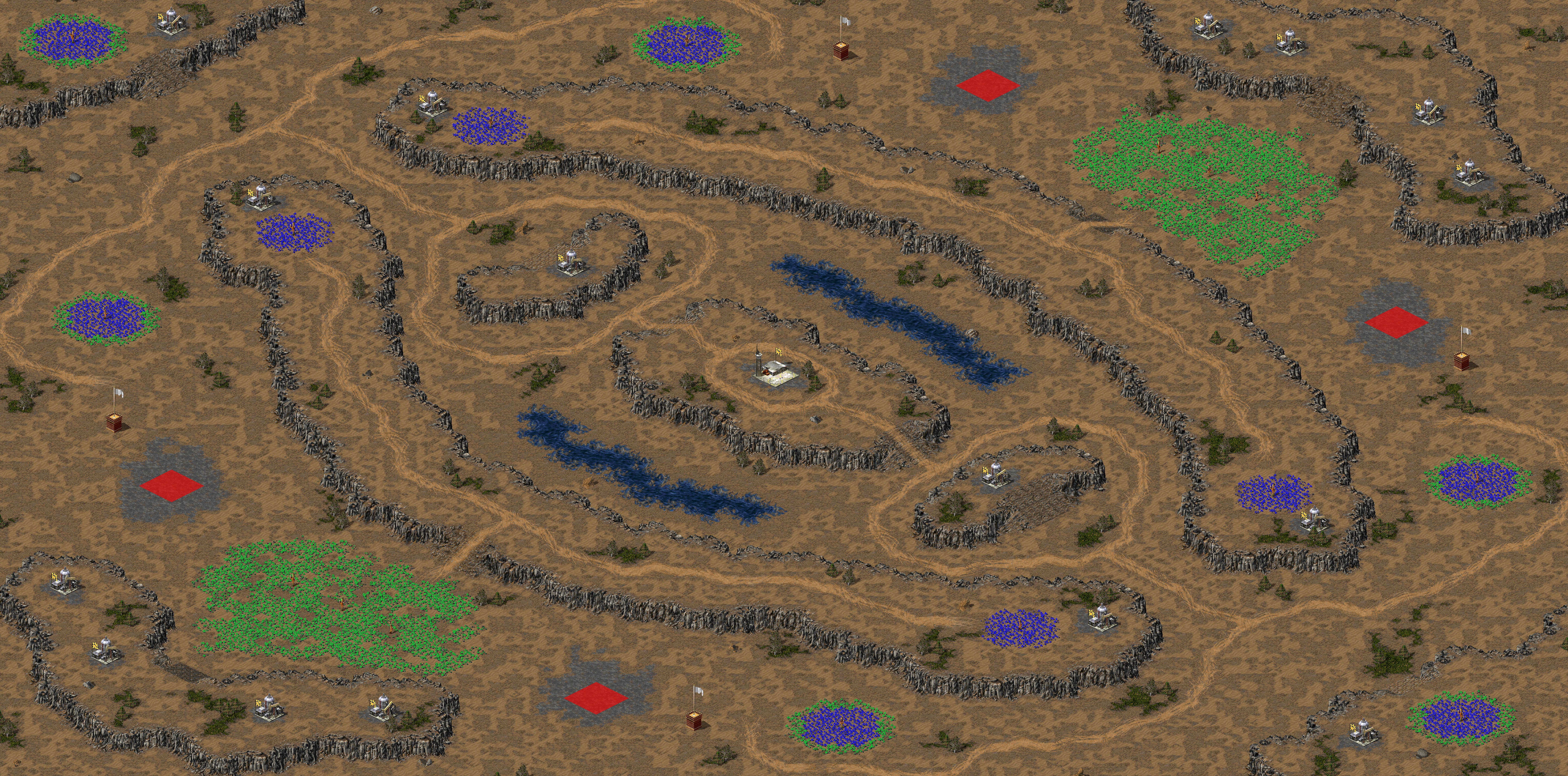 Rendered map: (4) Sierra Cleave