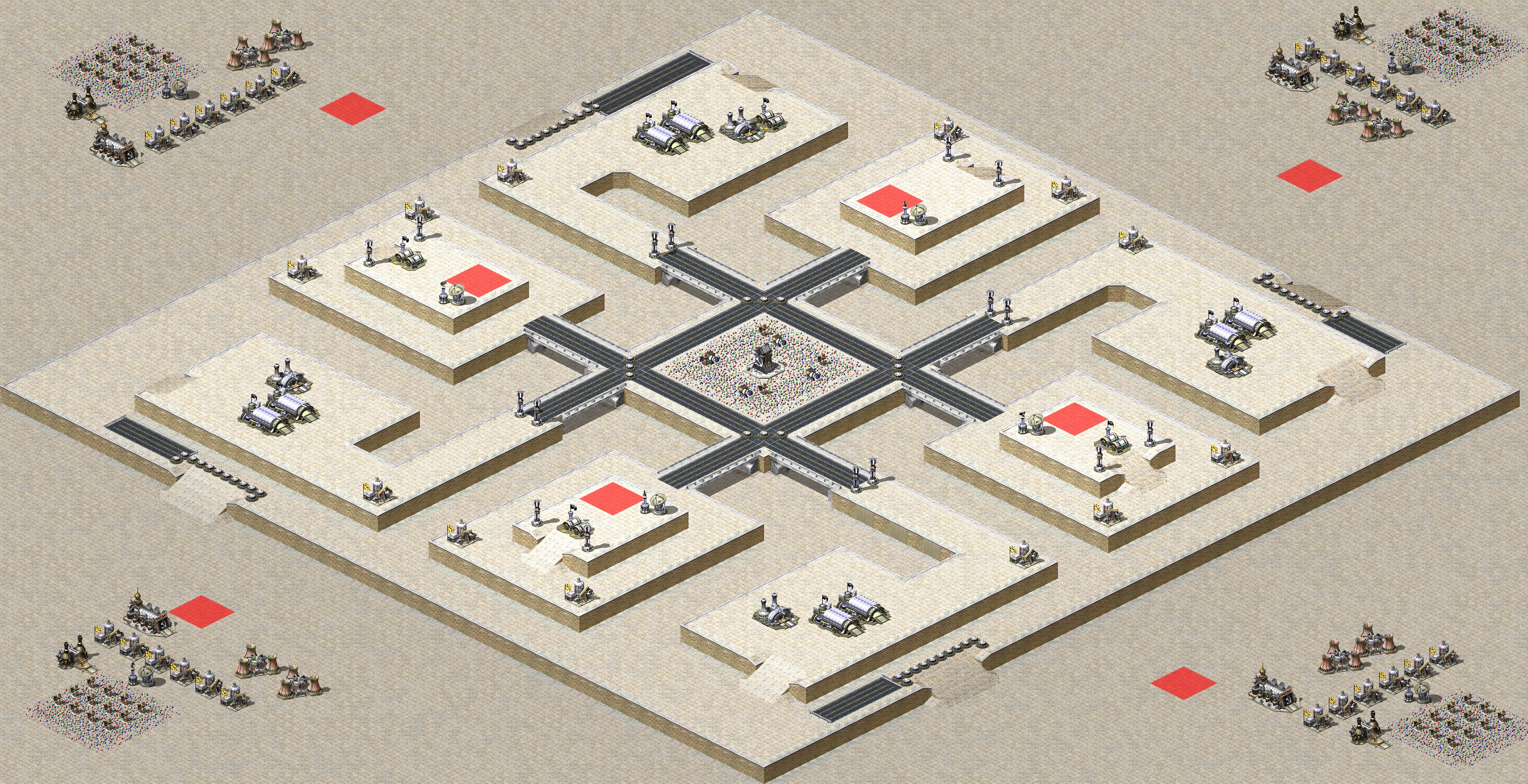 Rendered map: 4 France 4 Yuri Free-for-All