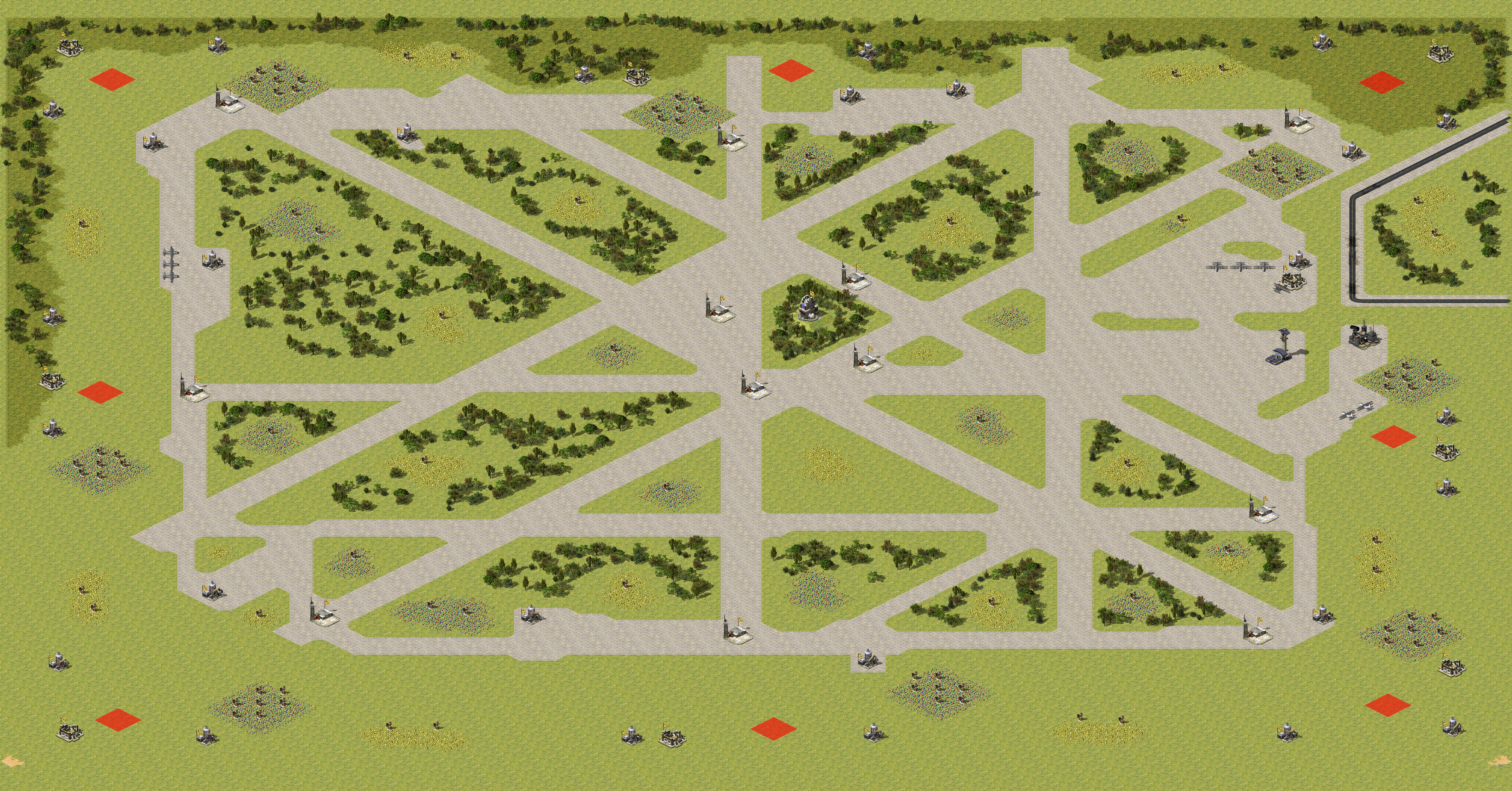 Rendered map: Chicago Midway Airport