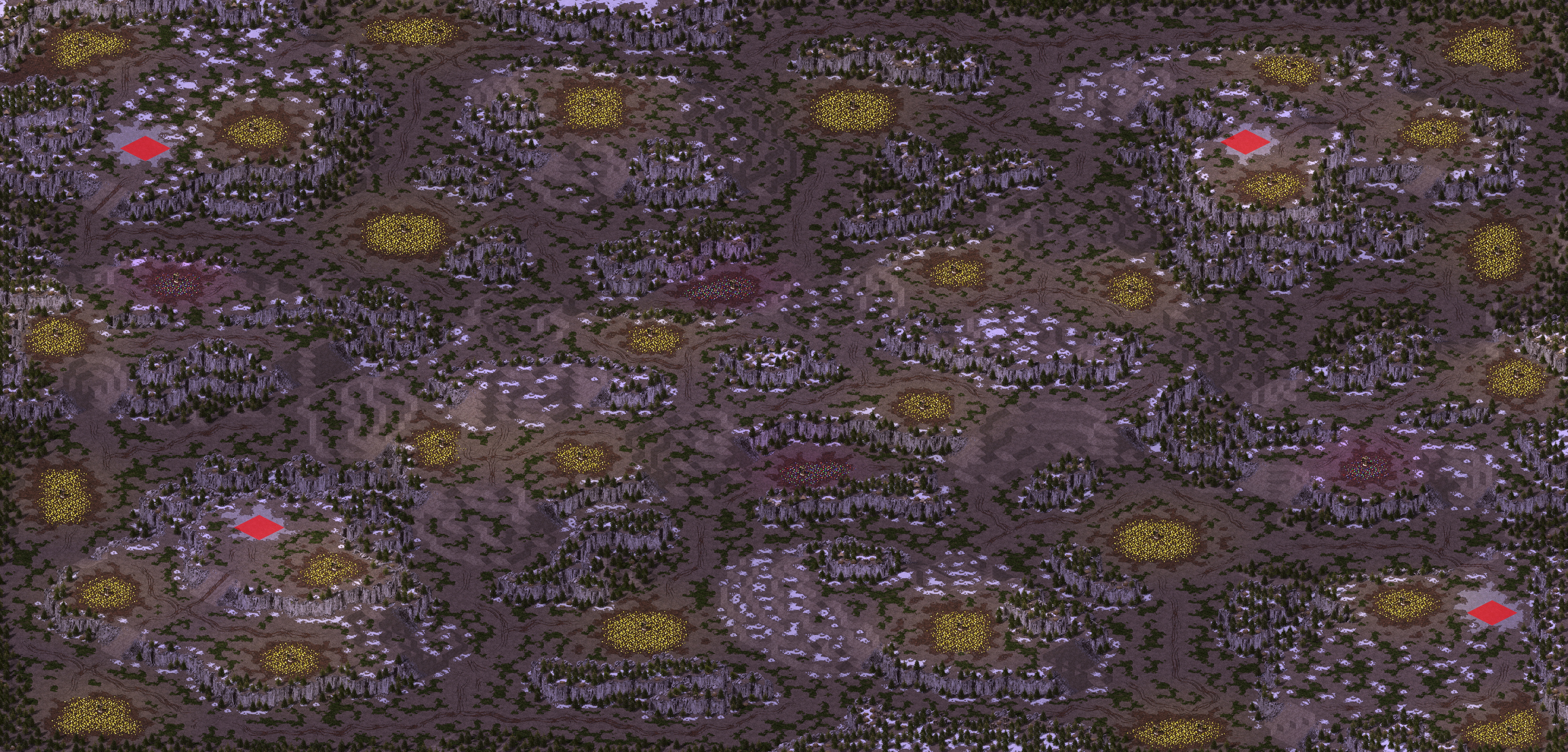 Rendered map: Alaskan Outback