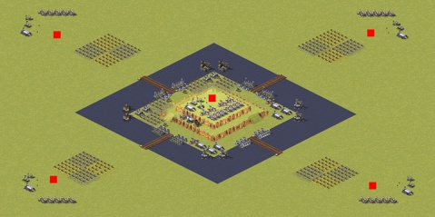 Rendered preview of Apocalypse Arbitration Island (1v4)
