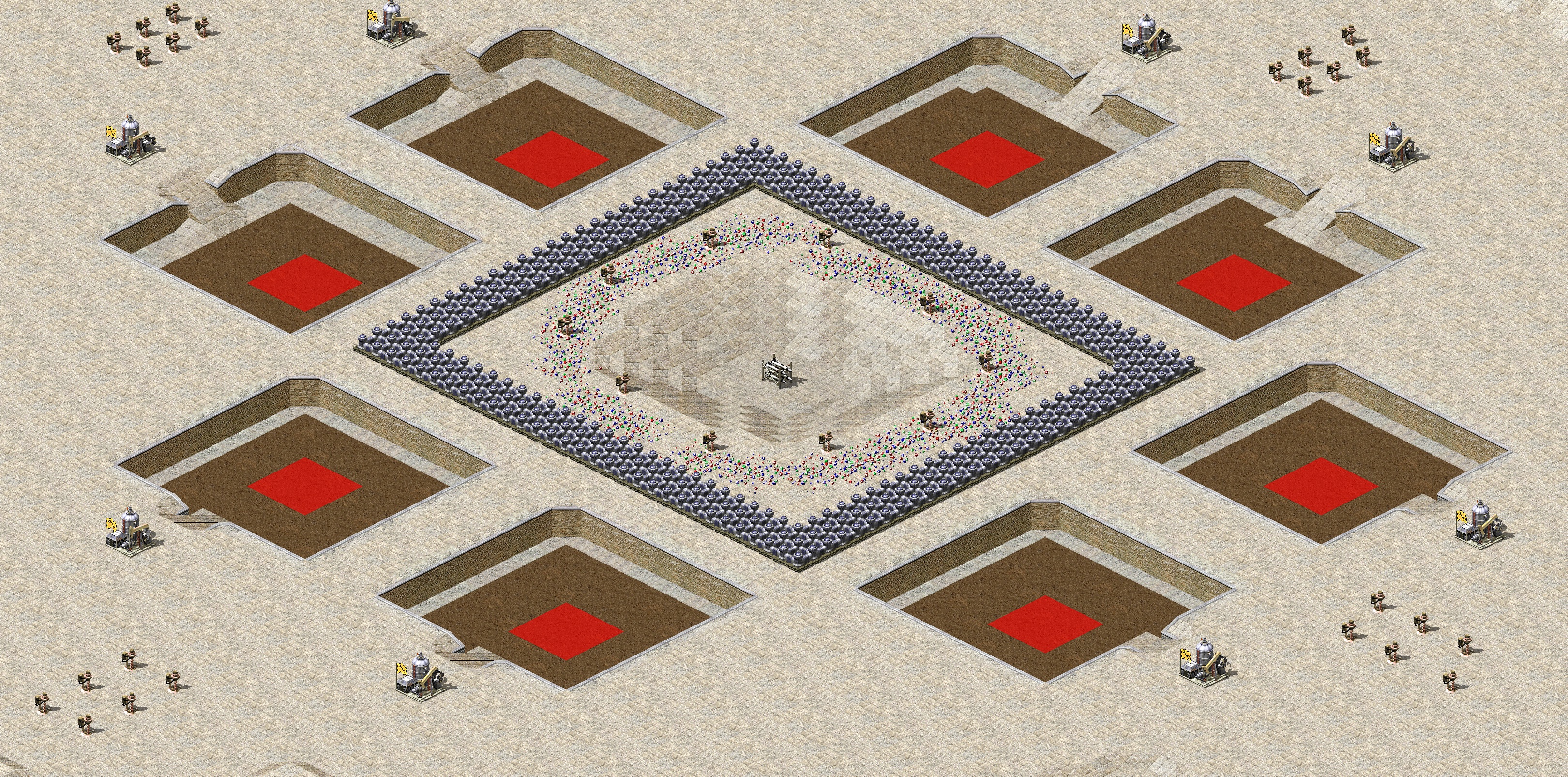 Rendered map: Swamp Bases (4)