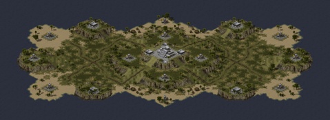 Rendered preview of Official Tournament Map A (2) (Megawealth)
