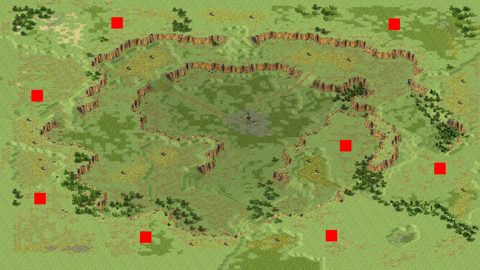 Rendered preview of Snowy Field - Psychic Beacon