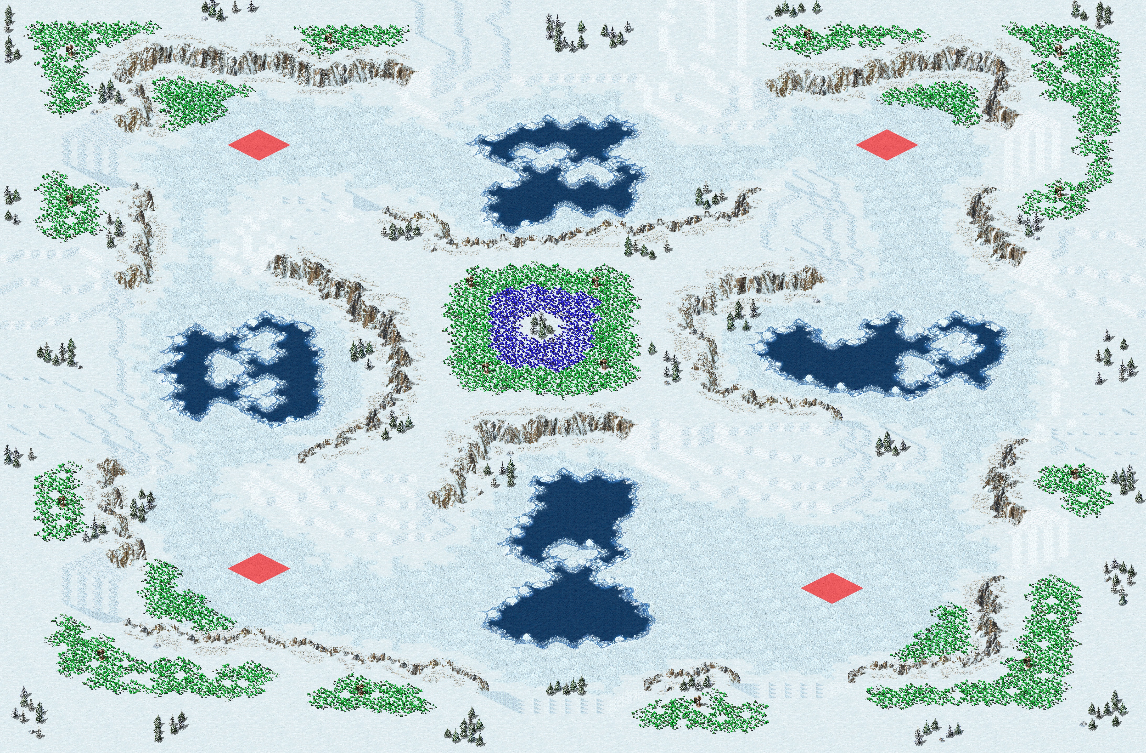 Rendered map: Ivory Wastelands