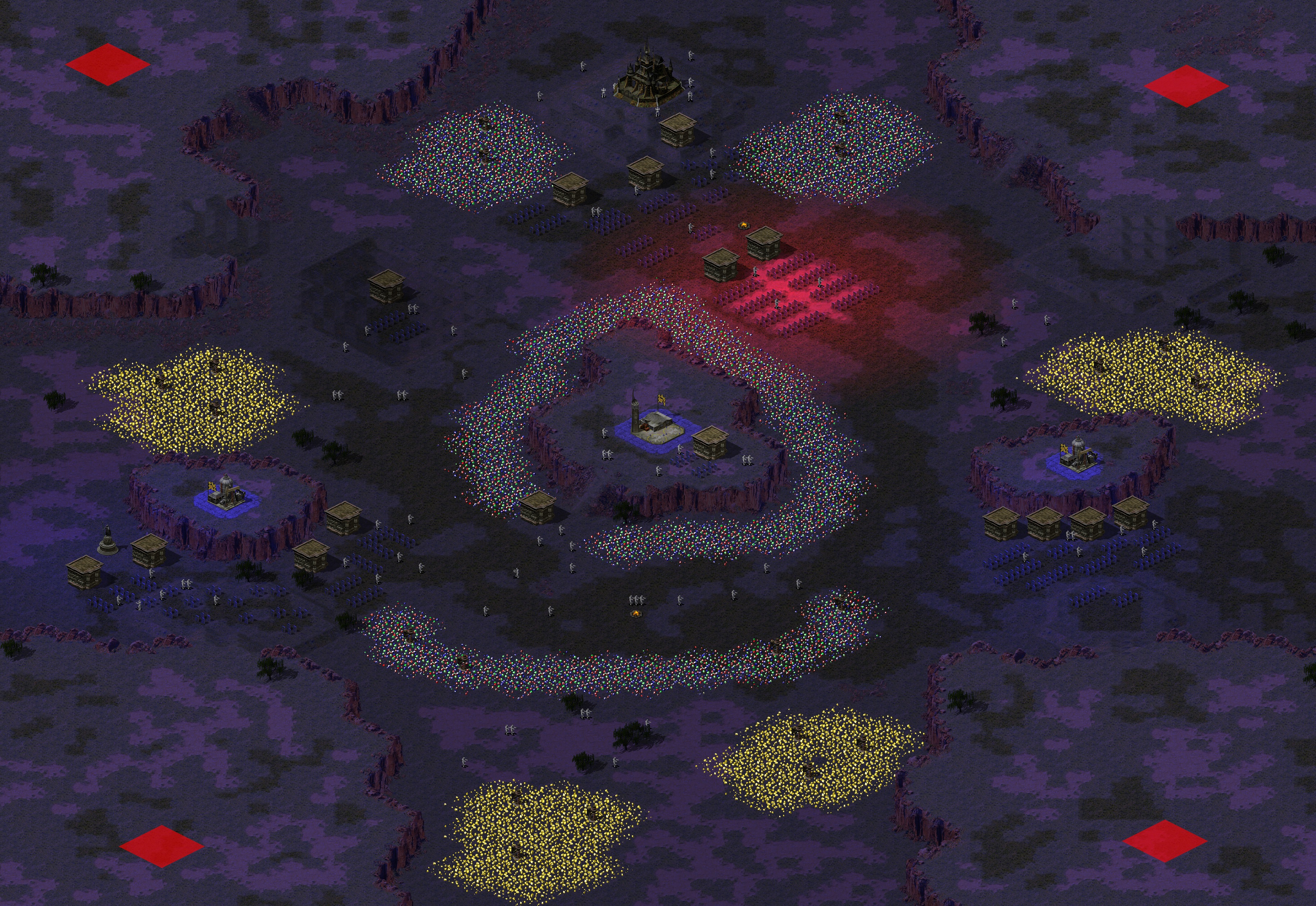 Rendered map: The Night of the Living Dead (by AG)
