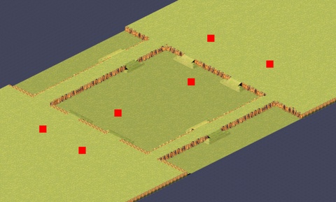 Rendered preview of Canyon Battle (3v3)