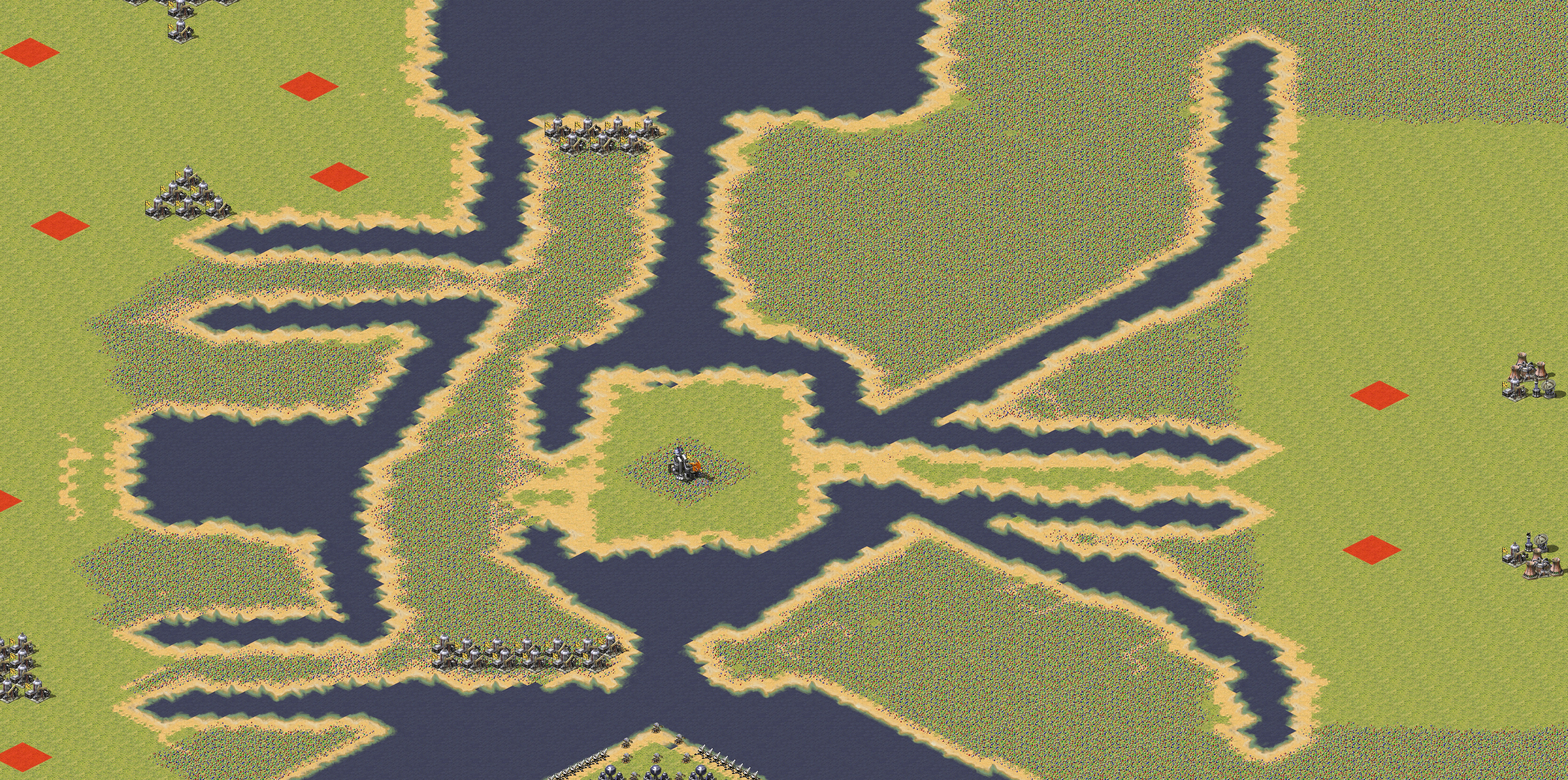 Rendered map: Fangs & Claws